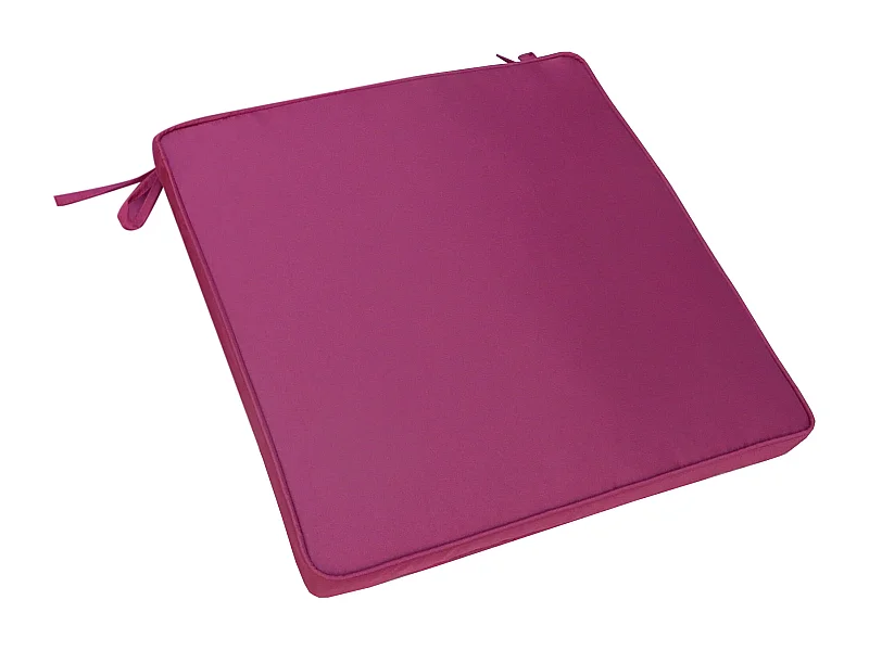 MilaniHome.it - Cuscino in poliestere sfoderabile e idrorepellente di design per esterno giardino cm 39 l x 39 p x 4 hdi coloreMagenta