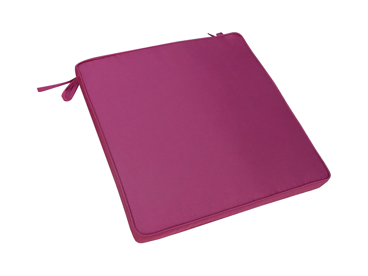 MilaniHome.it - Cuscino in poliestere sfoderabile e idrorepellente di design per esterno giardino cm 39 l x 39 p x 4 hdi coloreMagenta