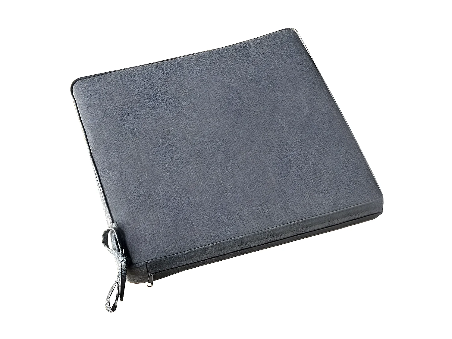 MilaniHome.it - Cuscino in poliestere sfoderabile e idrorepellente di design per esterno giardino cm 39 l x 39 p x 4 hdi coloreGrigio scuro