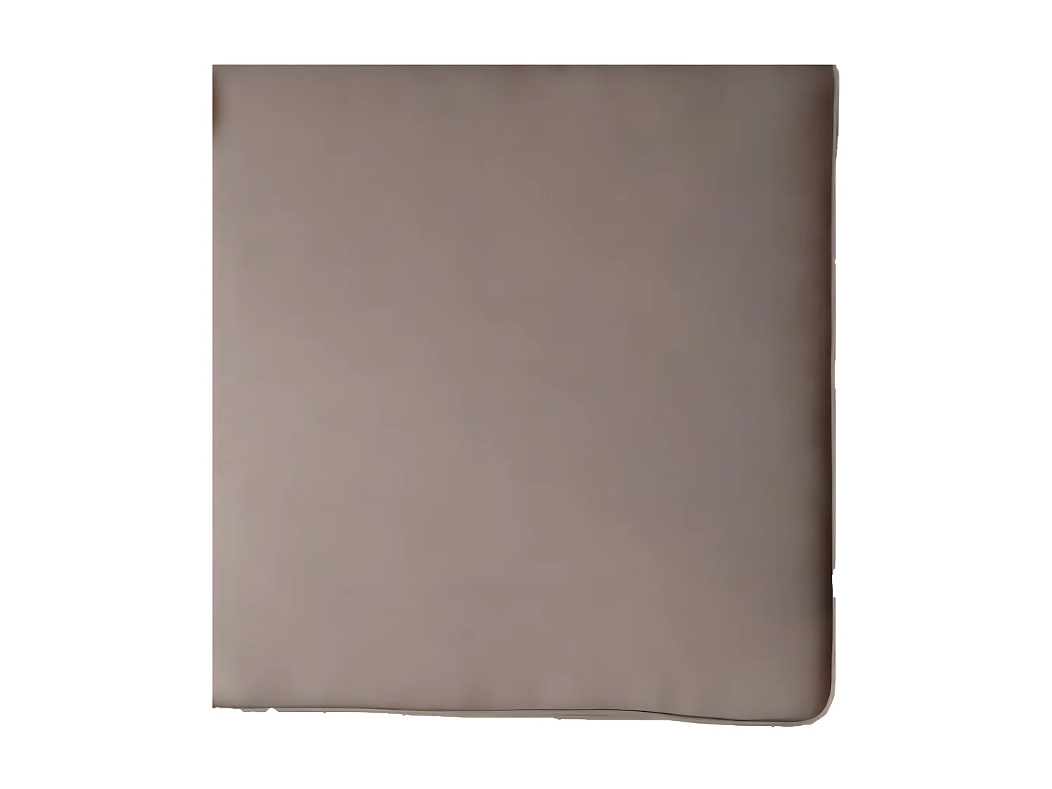 MilaniHome.it - Cuscino in poliestere sfoderabile e idrorepellente di design per esterno giardino cm 39 l x 39 p x 4 hdi coloreTortora