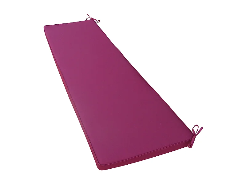MilaniHome.it - Cuscino in poliestere sfoderabile e idrorepellente di design per esterno giardino cm 150 l x 45 p x 4 hdi coloreMagenta