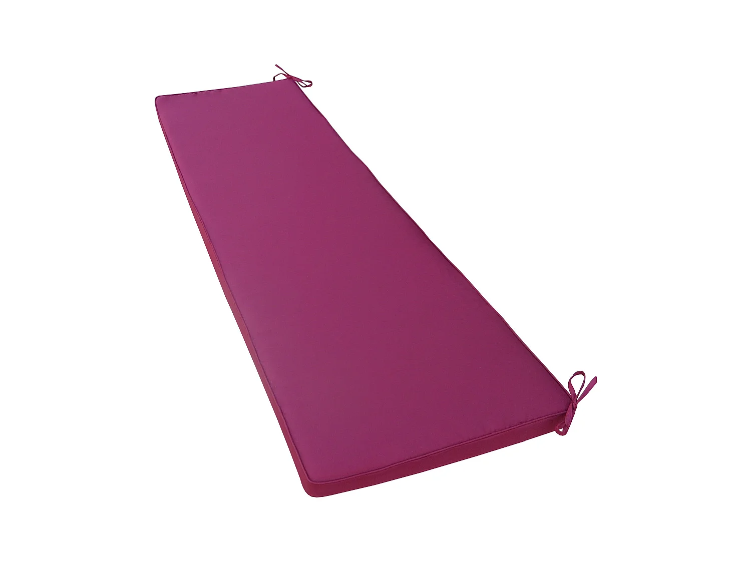 MilaniHome.it - Cuscino in poliestere sfoderabile e idrorepellente di design per esterno giardino cm 150 l x 45 p x 4 hdi coloreMagenta