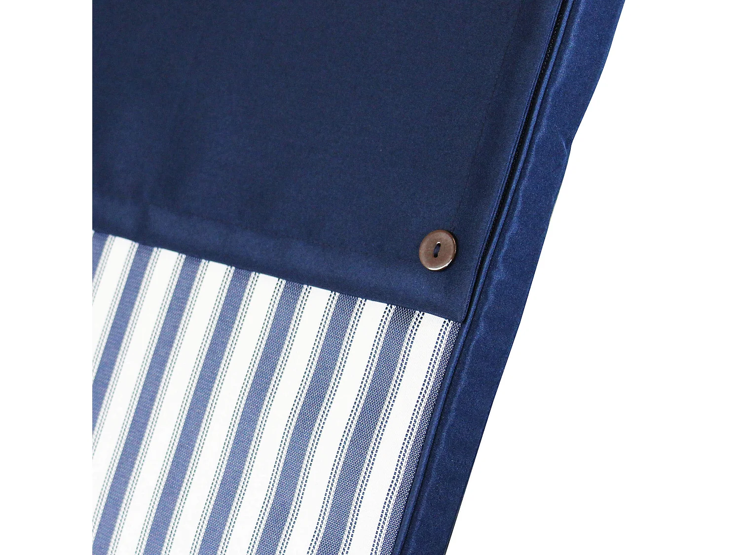 MilaniHome.it - Cuscino in poliestere sfoderabile e idrorepellente di design per esterno giardino cm 45 l x 150 p x 4 hdi coloreBlu