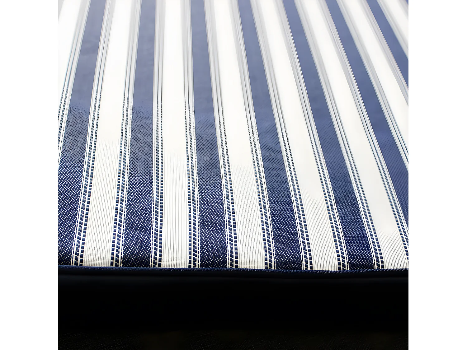 MilaniHome.it - Cuscino in poliestere sfoderabile e idrorepellente di design per esterno giardino cm 45 l x 150 p x 4 hdi coloreBlu