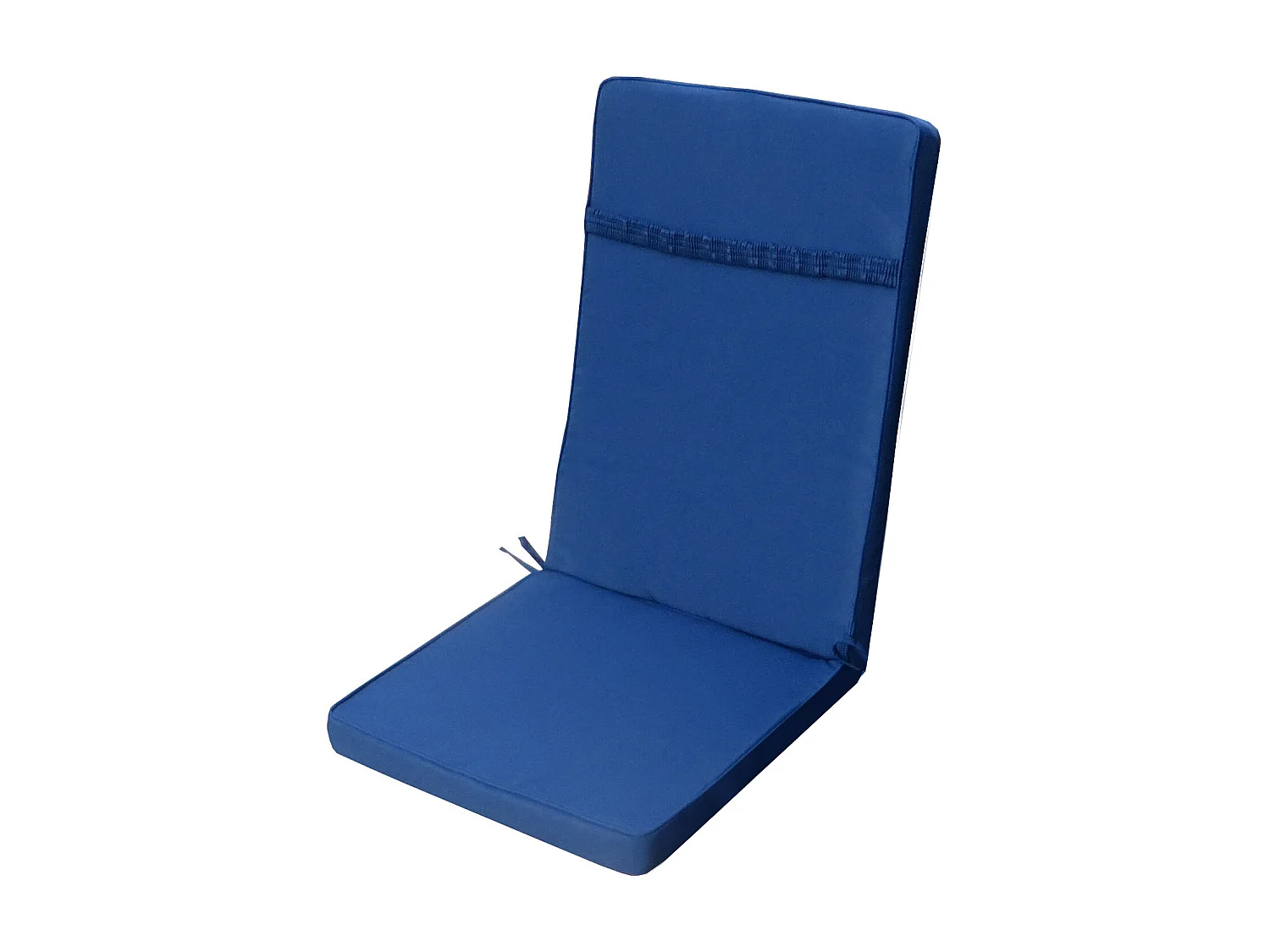 MilaniHome.it - Cuscino in poliestere sfoderabile e idrorepellente di design per esterno giardino cm 40 l x 90 p x 4 hdi coloreBlu