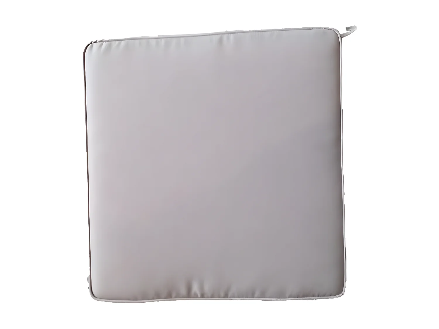 MilaniHome.it - Cuscino in poliestere sfoderabile e idrorepellente di design per esterno giardino cm 39 l x 39 p x 4 hdi coloreGrigio