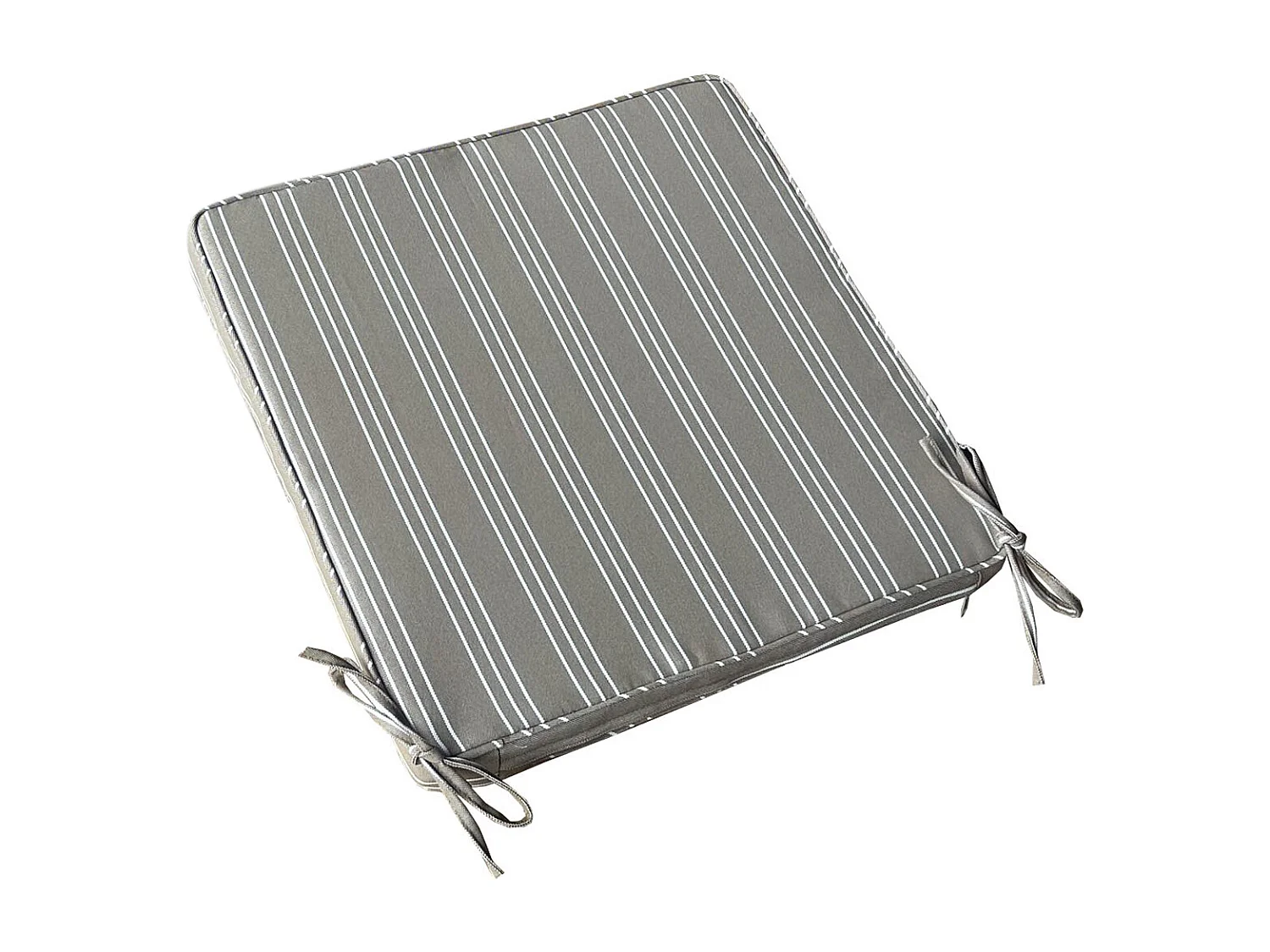 MilaniHome.it - Cuscino in poliestere sfoderabile e idrorepellente di design per esterno giardino cm 45 l x 50 p x 4 hdi coloreTortora