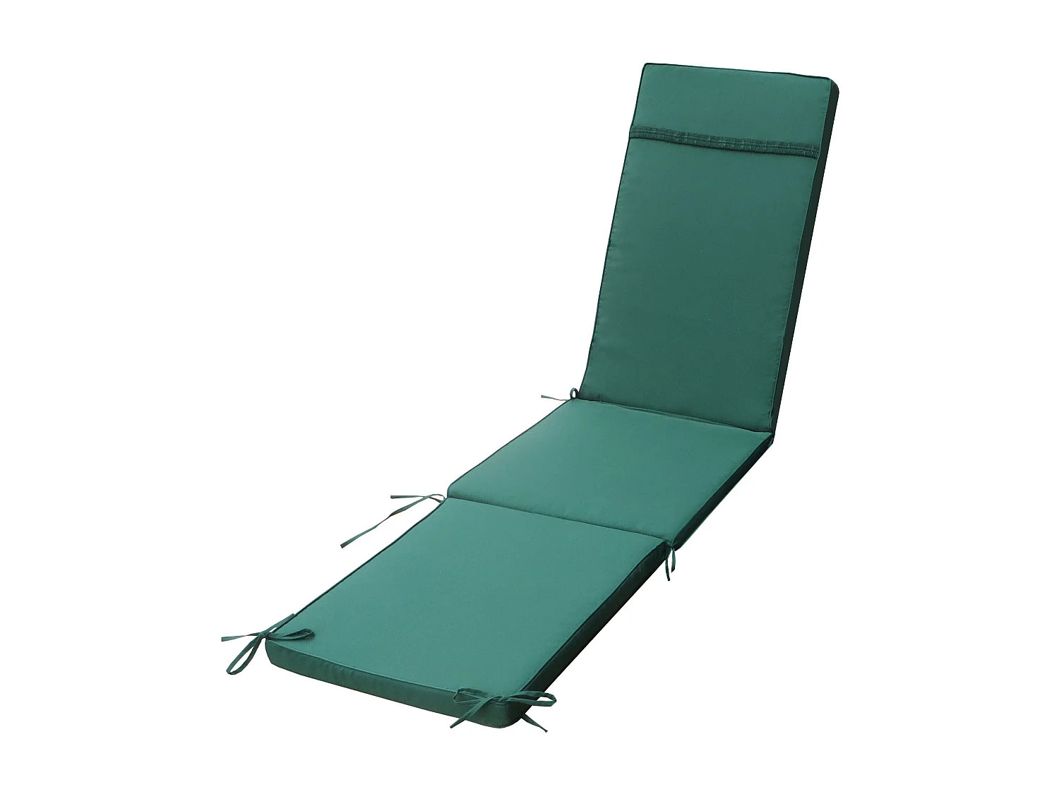 MilaniHome.it - Cuscino in poliestere sfoderabile e idrorepellente di design per esterno giardino cm 49 l x 175 p x 4 hdi coloreVerde