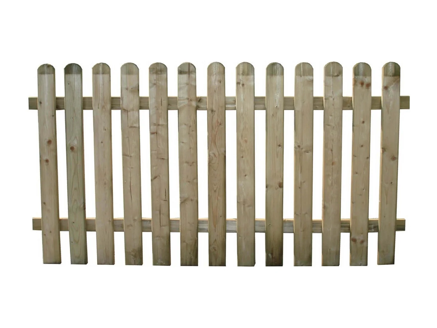 MilaniHome.it - Recinto In Legno Per Giardino 180x100 Cm Recinzione Steccato In Legno Di Pino Impregnato In Autoclave Per Esternodi coloreMarrone