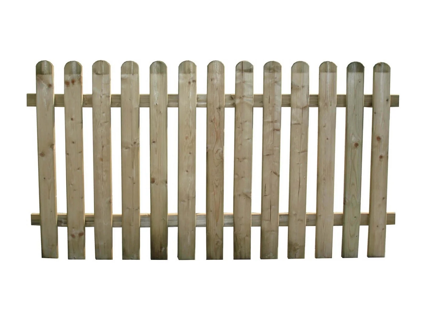 MilaniHome.it - Recinto In Legno Per Giardino 180x100 Cm Recinzione Steccato In Legno Di Pino Impregnato In Autoclave Per Esternodi coloreMarrone