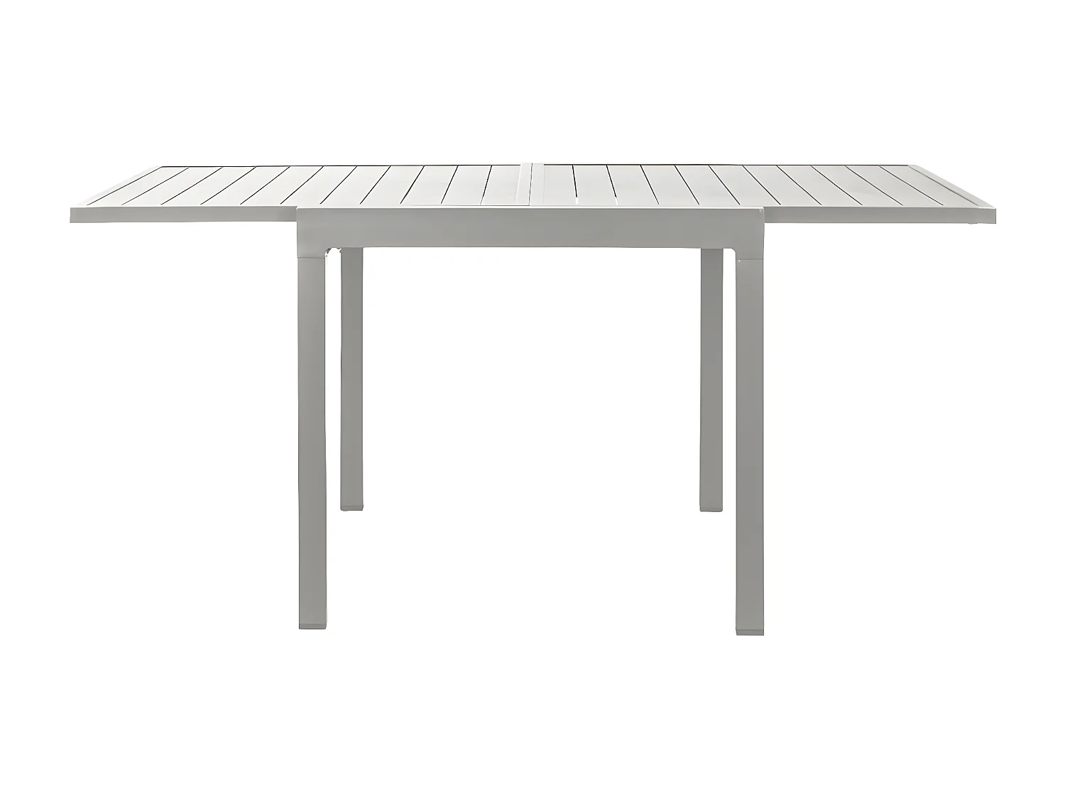 MilaniHome.it - Tavolo Rettangolare Allungabile In Alluminio Da Esterno Giardino, Per Ristorante Albergo Di Design, Cm 90/180x90x75 H Colore Tortoradi coloreTortora