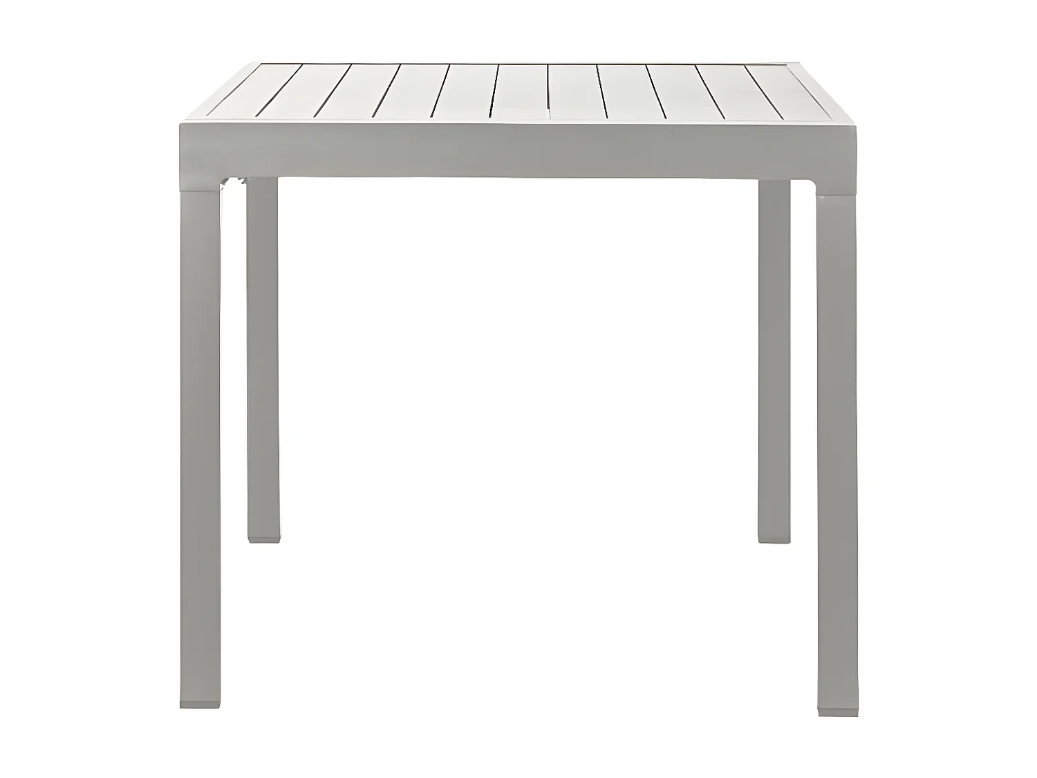 MilaniHome.it - Tavolo Rettangolare Allungabile In Alluminio Da Esterno Giardino, Per Ristorante Albergo Di Design, Cm 90/180x90x75 H Colore Tortoradi coloreTortora