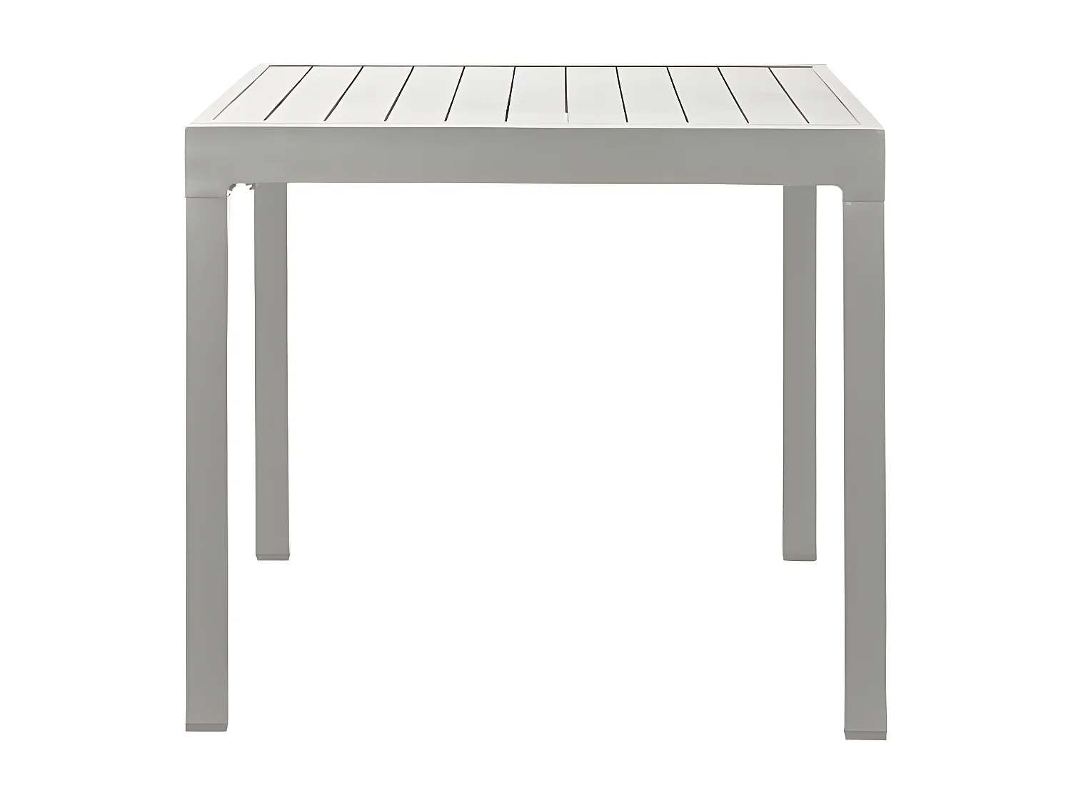 MilaniHome.it - Tavolo Rettangolare Allungabile In Alluminio Da Esterno Giardino, Per Ristorante Albergo Di Design, Cm 90/180x90x75 H Colore Tortoradi coloreTortora