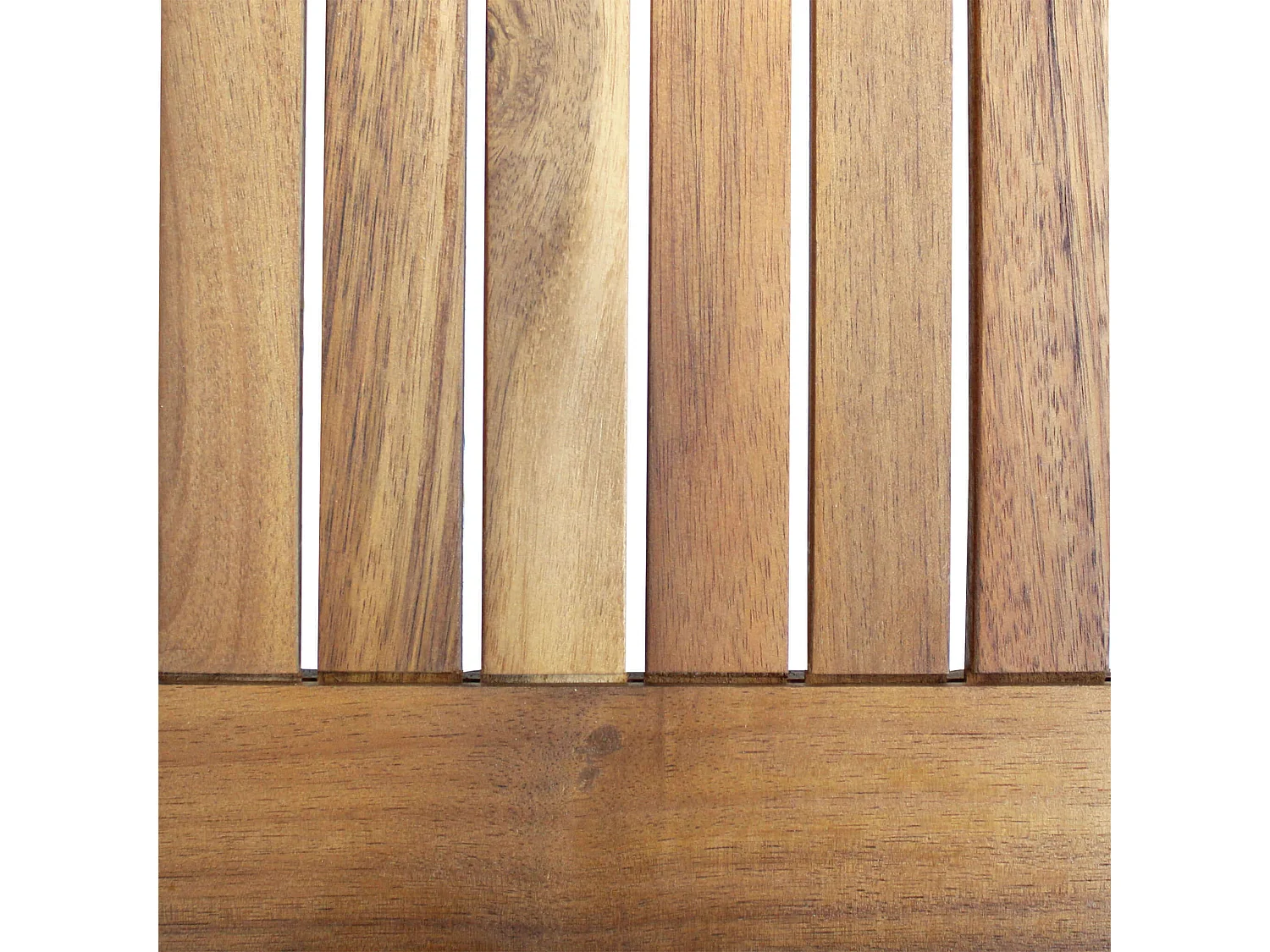 MilaniHome.it - Tavolo Quadrato Fisso In Legno Di Acacia 80x80 Per Esterno Giardino Portico Ristorante Bar Hotel Albergo Agriturismodi coloreMarrone