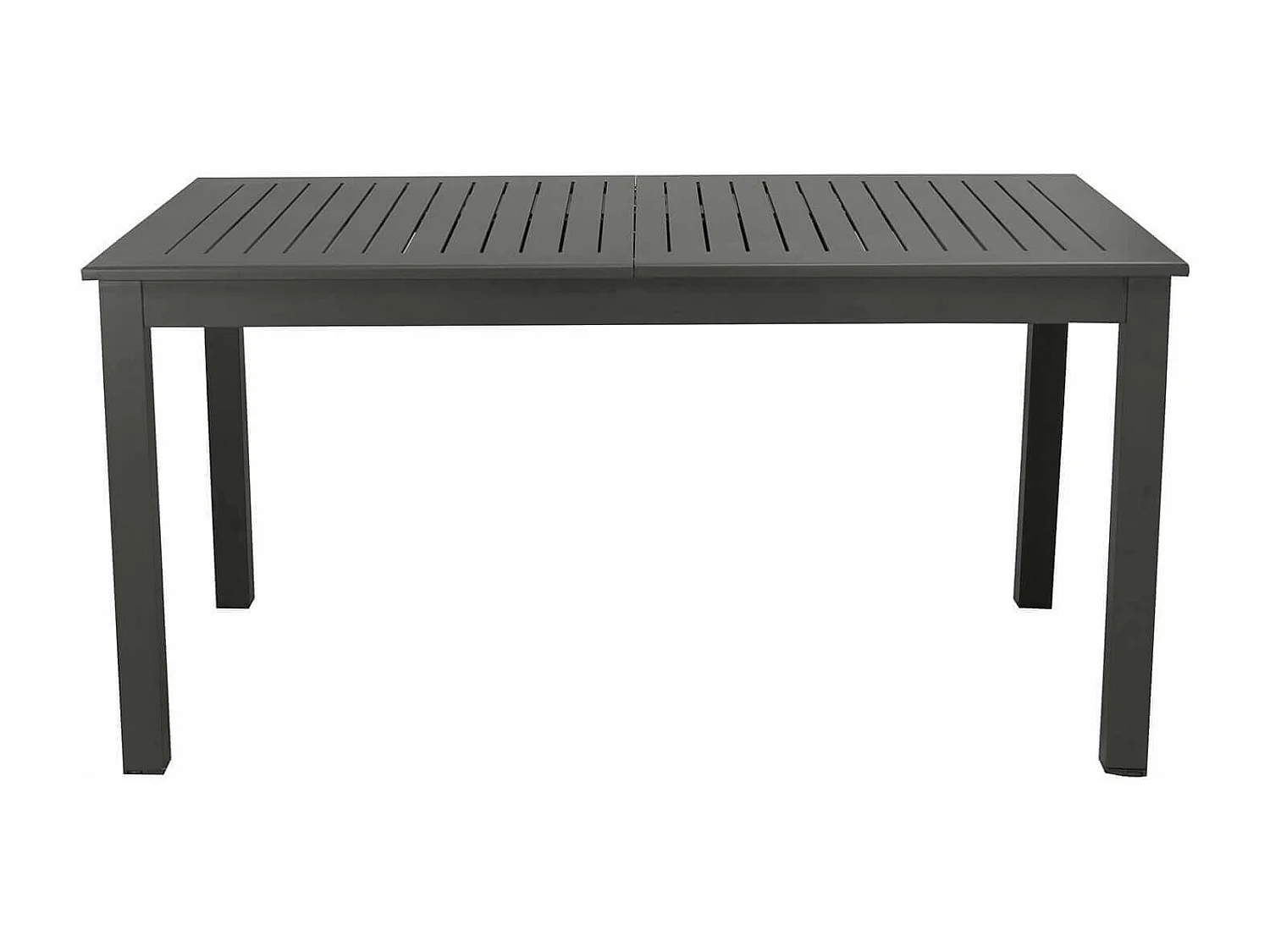 MilaniHome.it - Tavolo Rettangolare Allungabile In Alluminio Tortora 150/210x90 Da Esterno Giardino, Per Ristorante Agriturismo Albergo Hoteldi coloreAntracite