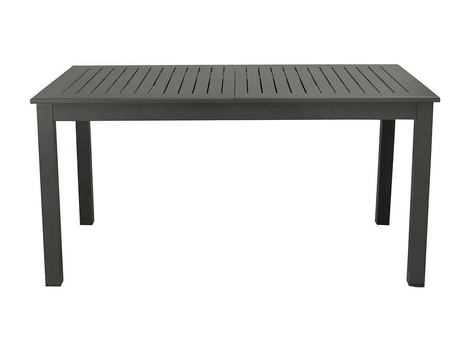 MilaniHome.it - Tavolo Rettangolare Allungabile In Alluminio Tortora 150/210x90 Da Esterno Giardino, Per Ristorante Agriturismo Albergo Hoteldi coloreAntracite