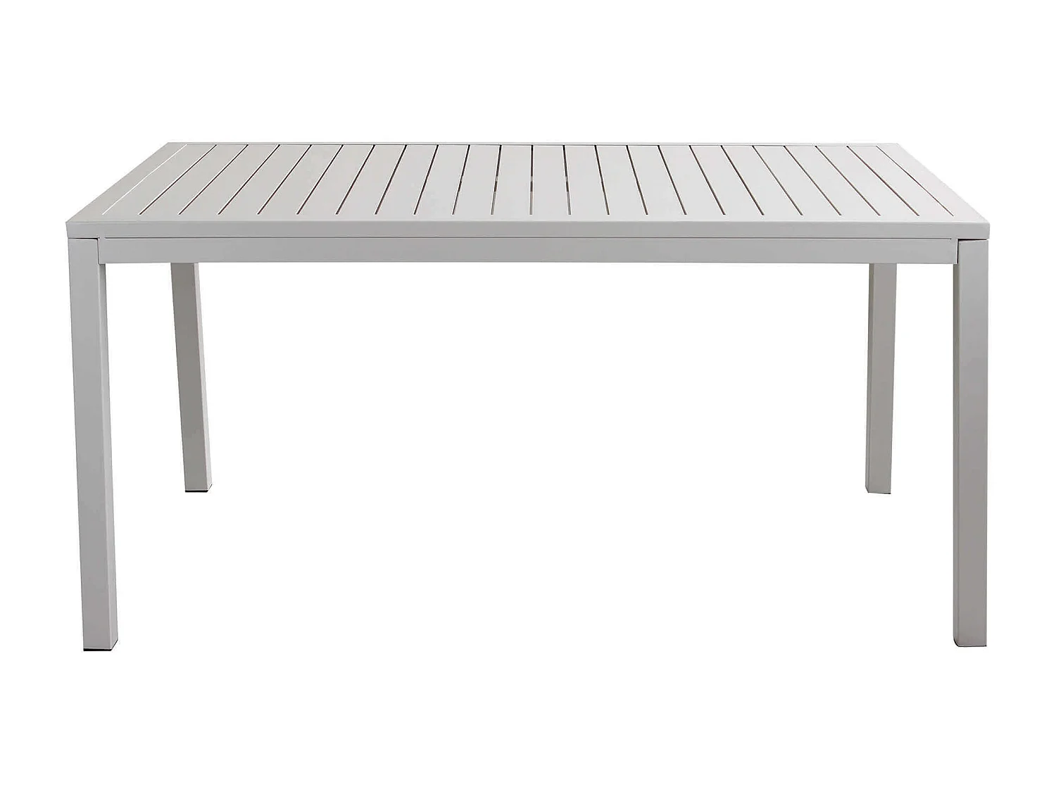 MilaniHome.it - Tavolo Da Giardino In Alluminio Per Esterno Di Design 150x91 Colore Tortoradi coloreTortora