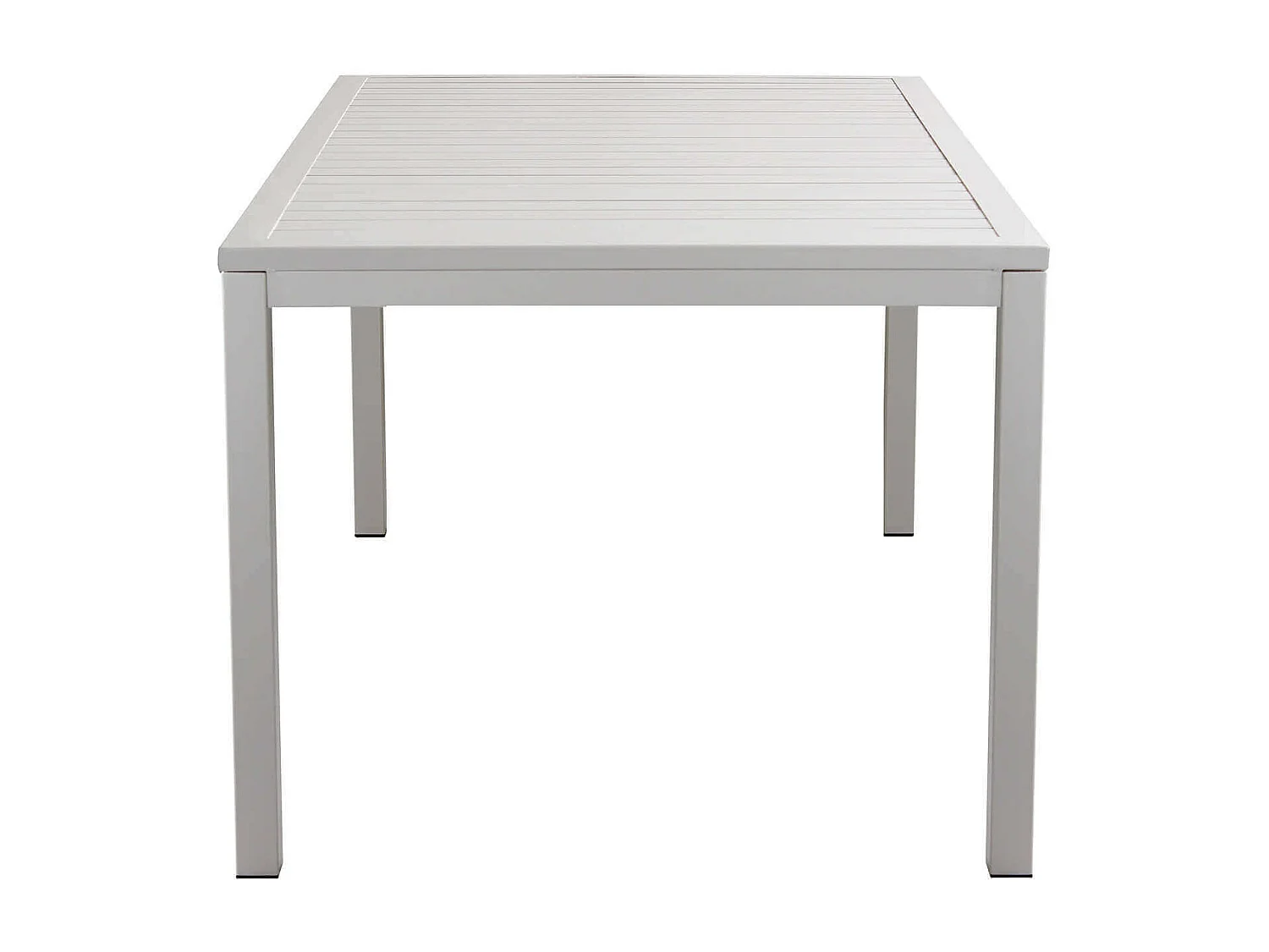 MilaniHome.it - Tavolo Da Giardino In Alluminio Per Esterno Di Design 150x91 Colore Tortoradi coloreTortora