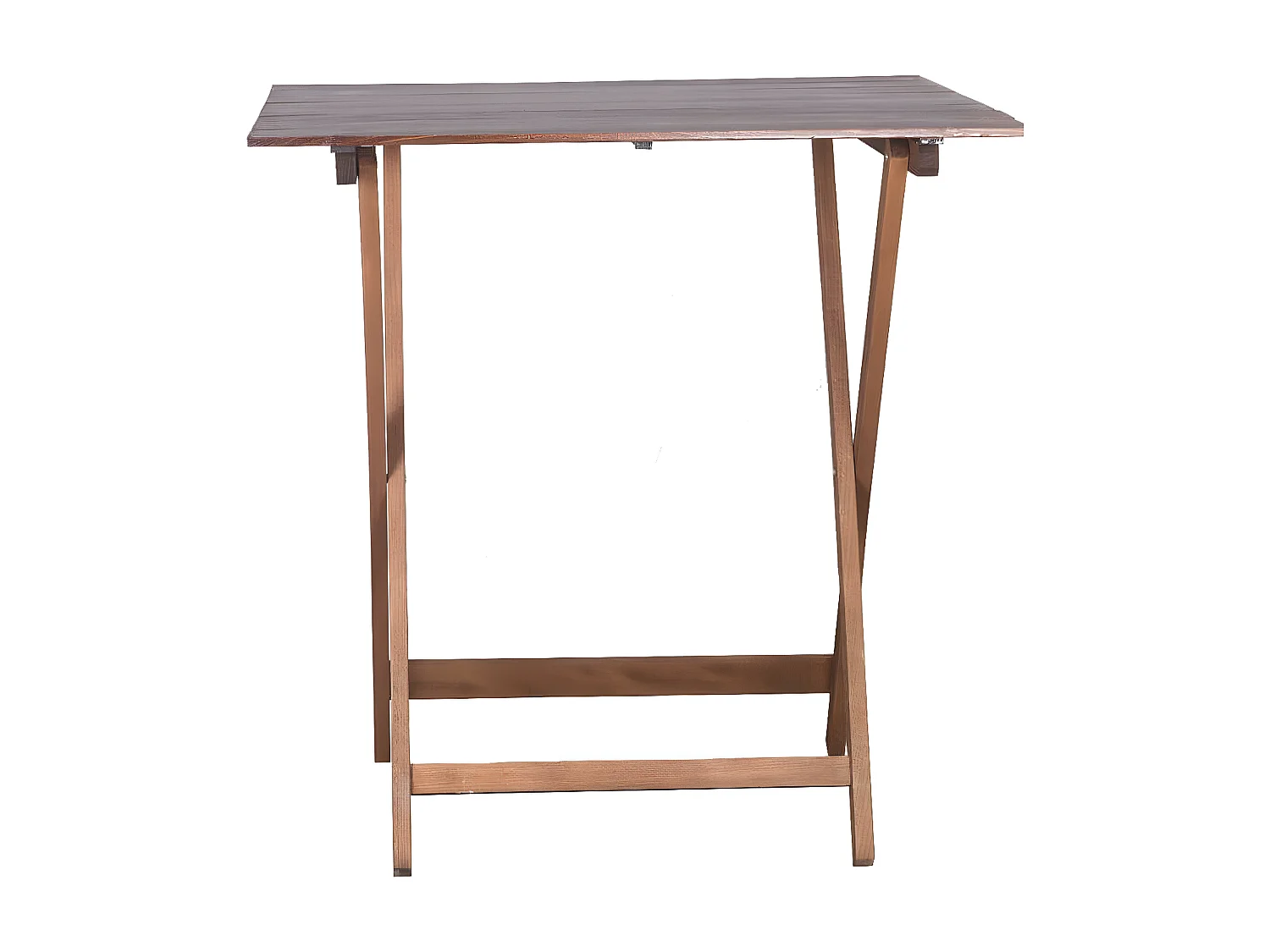 MilaniHome.it - Tavolo Da Giardino Pieghevole Salvaspazio In Legno 60x80di coloreTinta noce