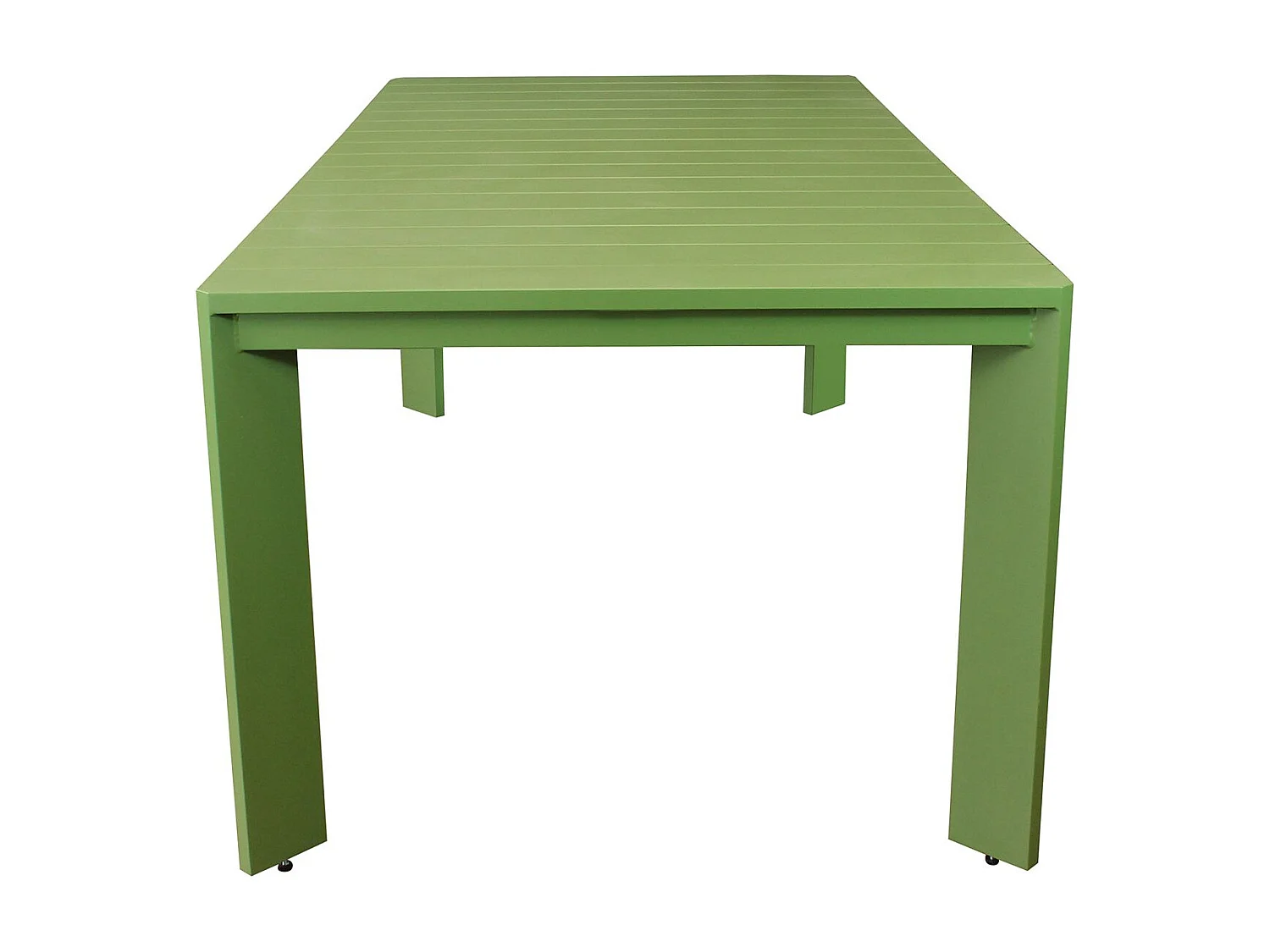 MilaniHome.it - tavolo da giardino in alluminio 200X100 di design per esterno giardino di coloreVerde