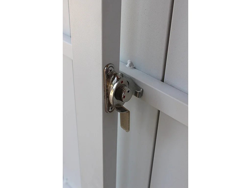 MilaniHome.it - Tavolo Rettangolare Allungabile In Alluminio Bianco 200/300x100 Da Esterno Giardino, Per Ristorante Agriturismo Albergo Hoteldi coloreBianco