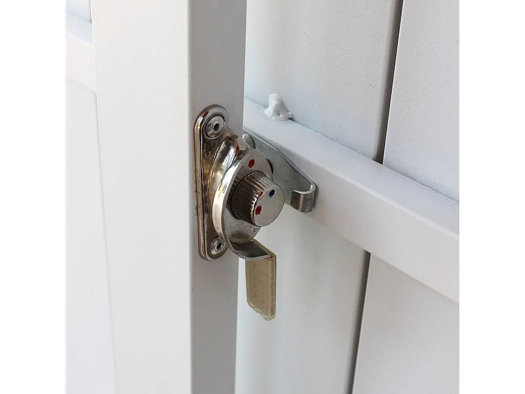 MilaniHome.it - Tavolo Rettangolare Allungabile In Alluminio Bianco 200/300x100 Da Esterno Giardino, Per Ristorante Agriturismo Albergo Hoteldi coloreBianco