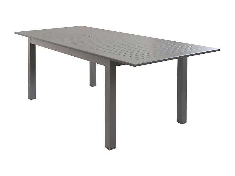 MilaniHome.it - Tavolo Rettangolare Allungabile In Alluminio Taupe 150/210x90 Da Esterno Giardino, Per Ristorante Agriturismo Albergo Hoteldi coloreTaupe