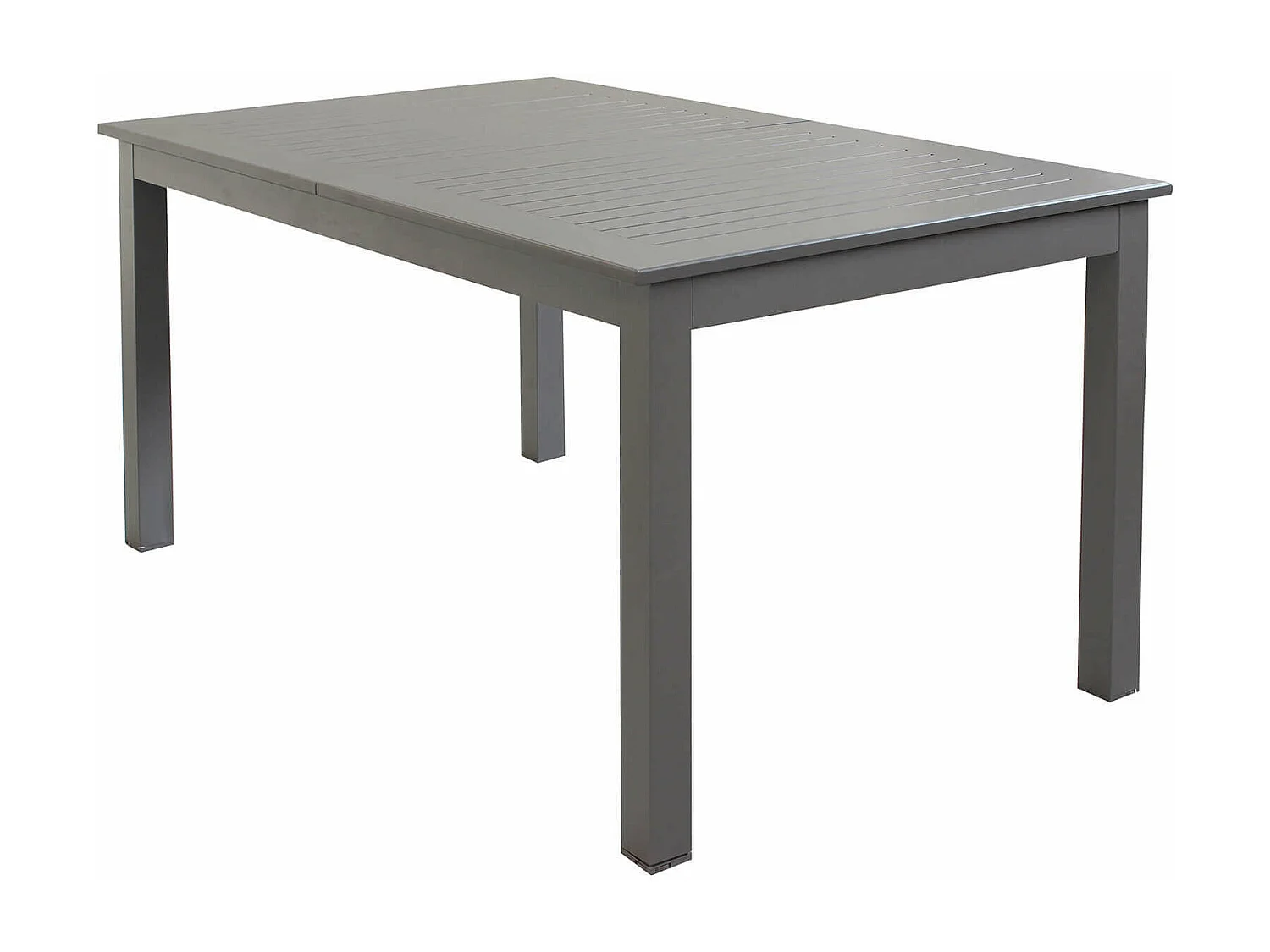 MilaniHome.it - Tavolo Rettangolare Allungabile In Alluminio Taupe 150/210x90 Da Esterno Giardino, Per Ristorante Agriturismo Albergo Hoteldi coloreTaupe