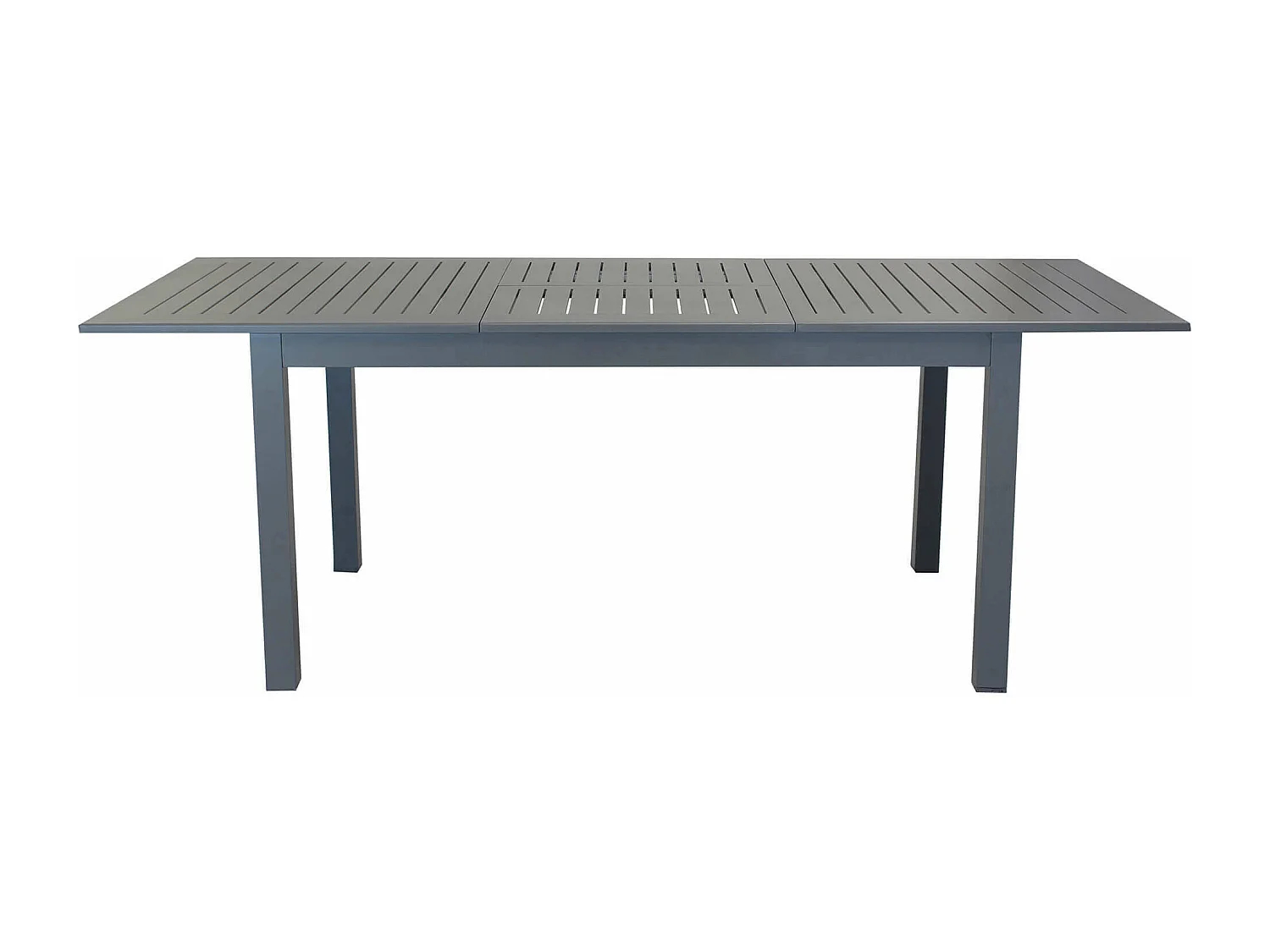 MilaniHome.it - Tavolo Rettangolare Allungabile In Alluminio Taupe 150/210x90 Da Esterno Giardino, Per Ristorante Agriturismo Albergo Hoteldi coloreTaupe