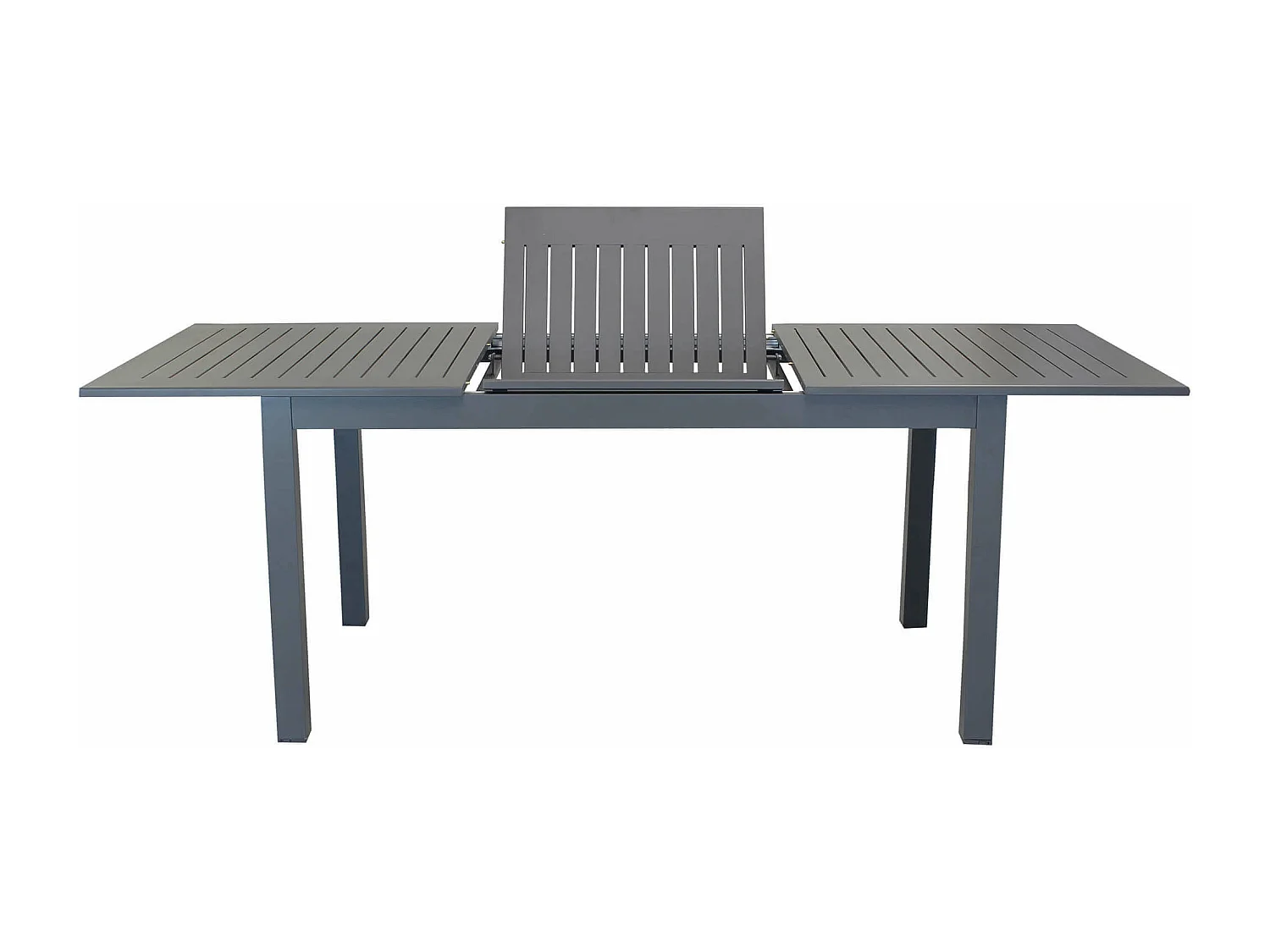 MilaniHome.it - Tavolo Rettangolare Allungabile In Alluminio Taupe 150/210x90 Da Esterno Giardino, Per Ristorante Agriturismo Albergo Hoteldi coloreTaupe