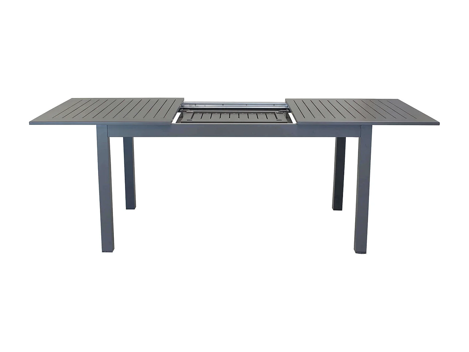 MilaniHome.it - Tavolo Rettangolare Allungabile In Alluminio Taupe 150/210x90 Da Esterno Giardino, Per Ristorante Agriturismo Albergo Hoteldi coloreTaupe