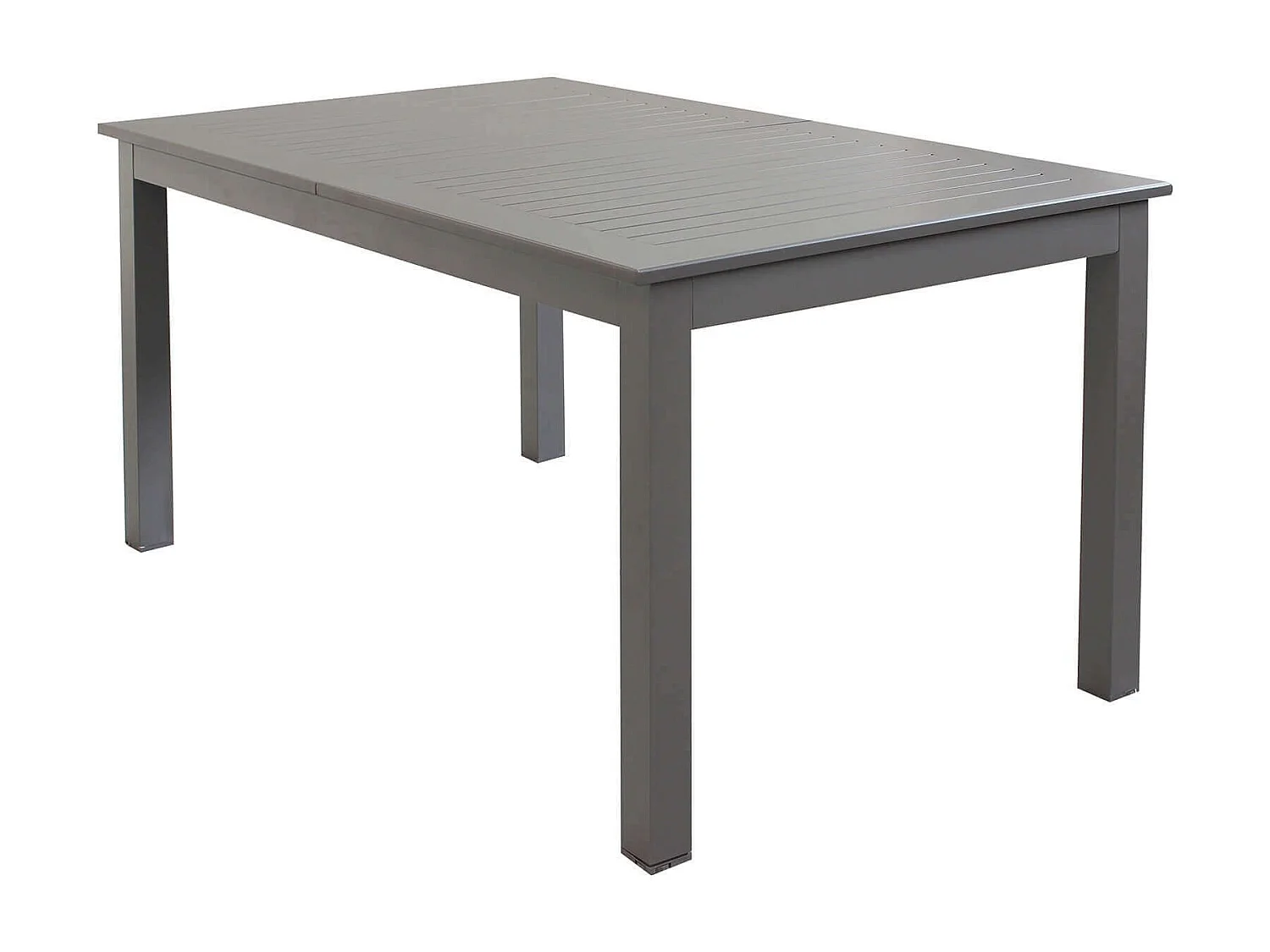 MilaniHome.it - Tavolo Rettangolare Allungabile In Alluminio Taupe 150/210x90 Da Esterno Giardino, Per Ristorante Agriturismo Albergo Hoteldi coloreTaupe