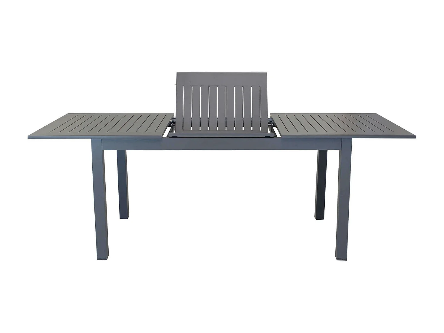 MilaniHome.it - Tavolo Rettangolare Allungabile In Alluminio Taupe 150/210x90 Da Esterno Giardino, Per Ristorante Agriturismo Albergo Hoteldi coloreTaupe