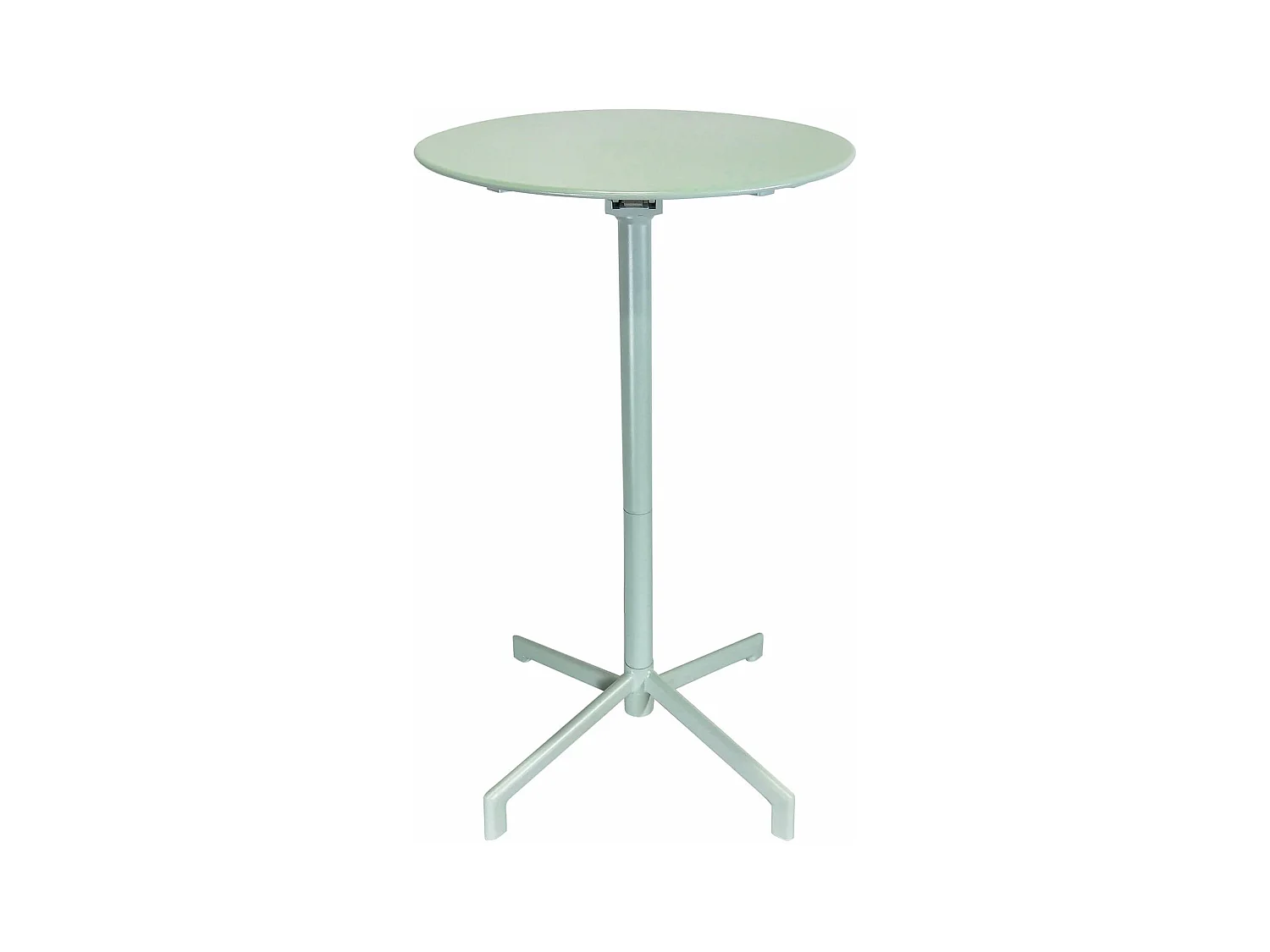 MilaniHome.it - Tavolo In Metallo Per Bar Da Esterno Giardino Con Piano Ribaltabile, Cm diametro 60x74 H Colore verdedi coloreVerde