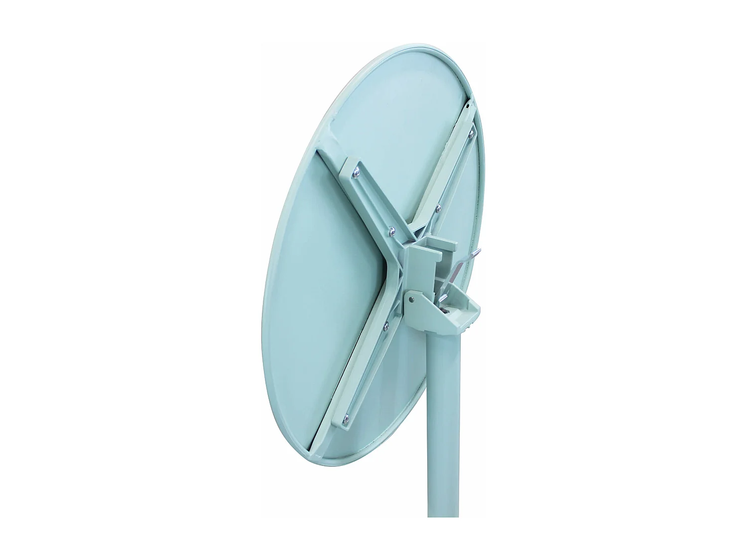 MilaniHome.it - Tavolo In Metallo Per Bar Da Esterno Giardino Con Piano Ribaltabile, Cm diametro 60x74 H Colore verdedi coloreVerde