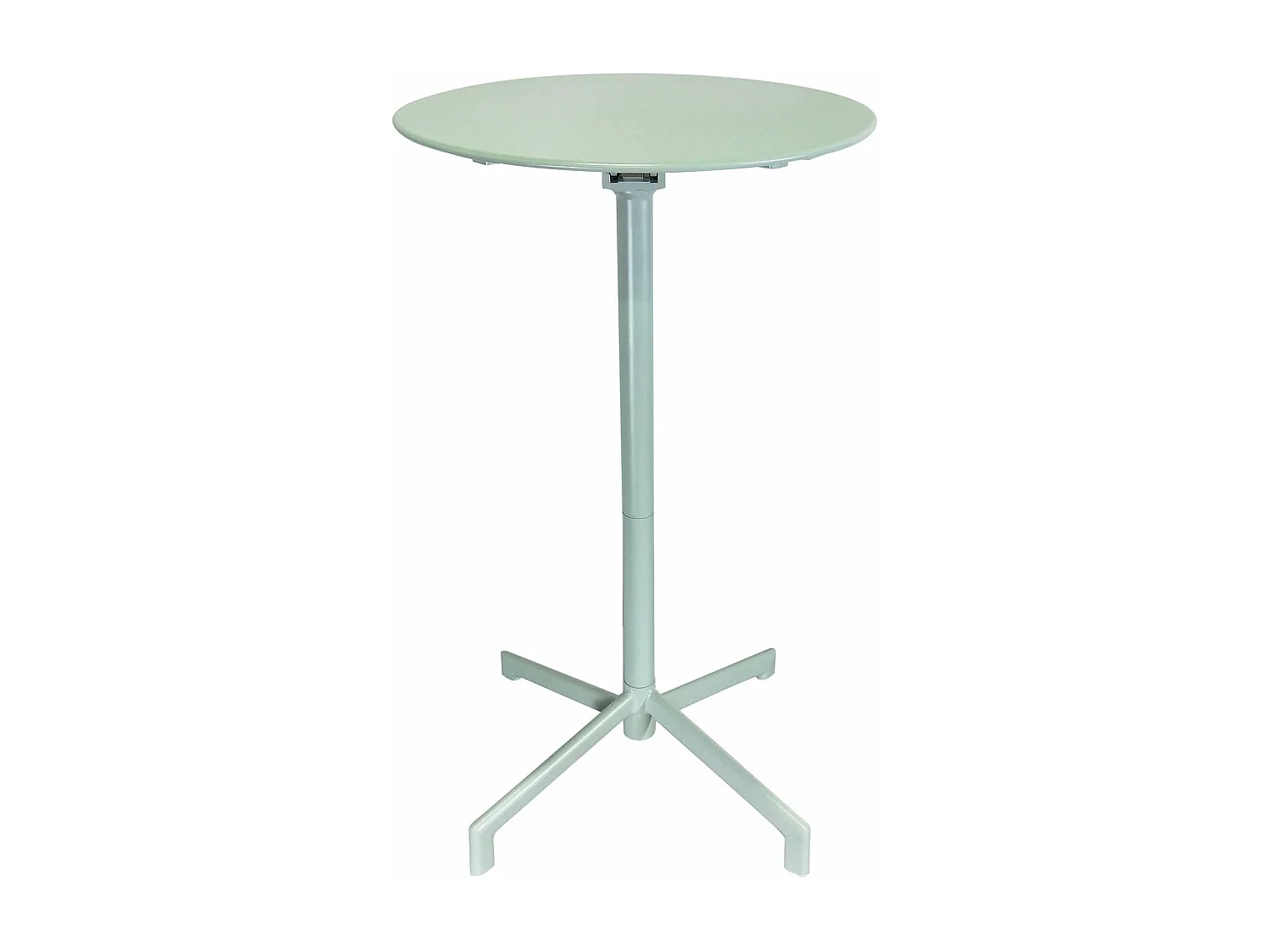 MilaniHome.it - Tavolo In Metallo Per Bar Da Esterno Giardino Con Piano Ribaltabile, Cm diametro 60x74 H Colore verdedi coloreVerde