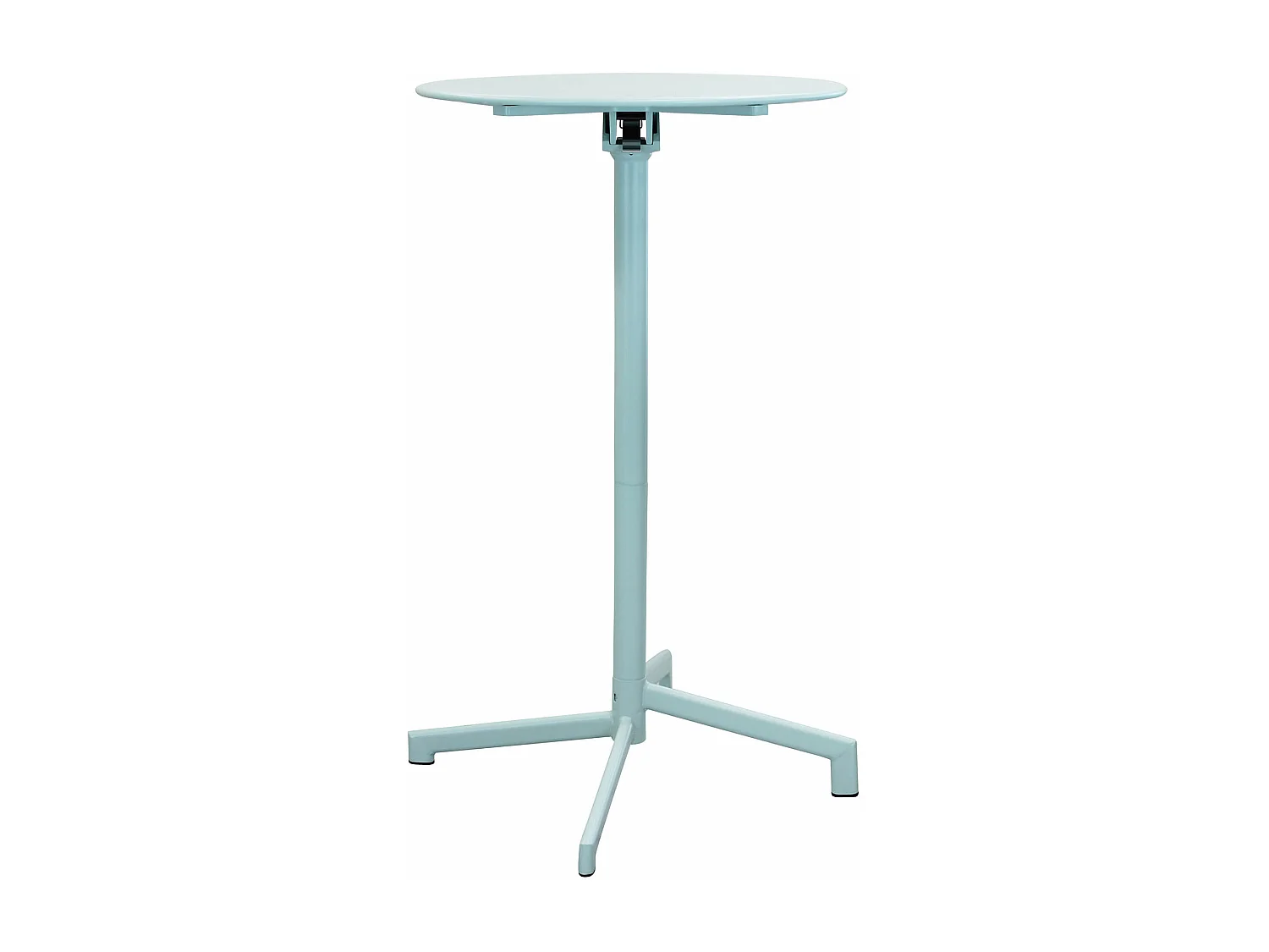 MilaniHome.it - Tavolo In Metallo Per Bar Da Esterno Giardino Con Piano Ribaltabile, Cm diametro 60x74 H Colore verdedi coloreVerde