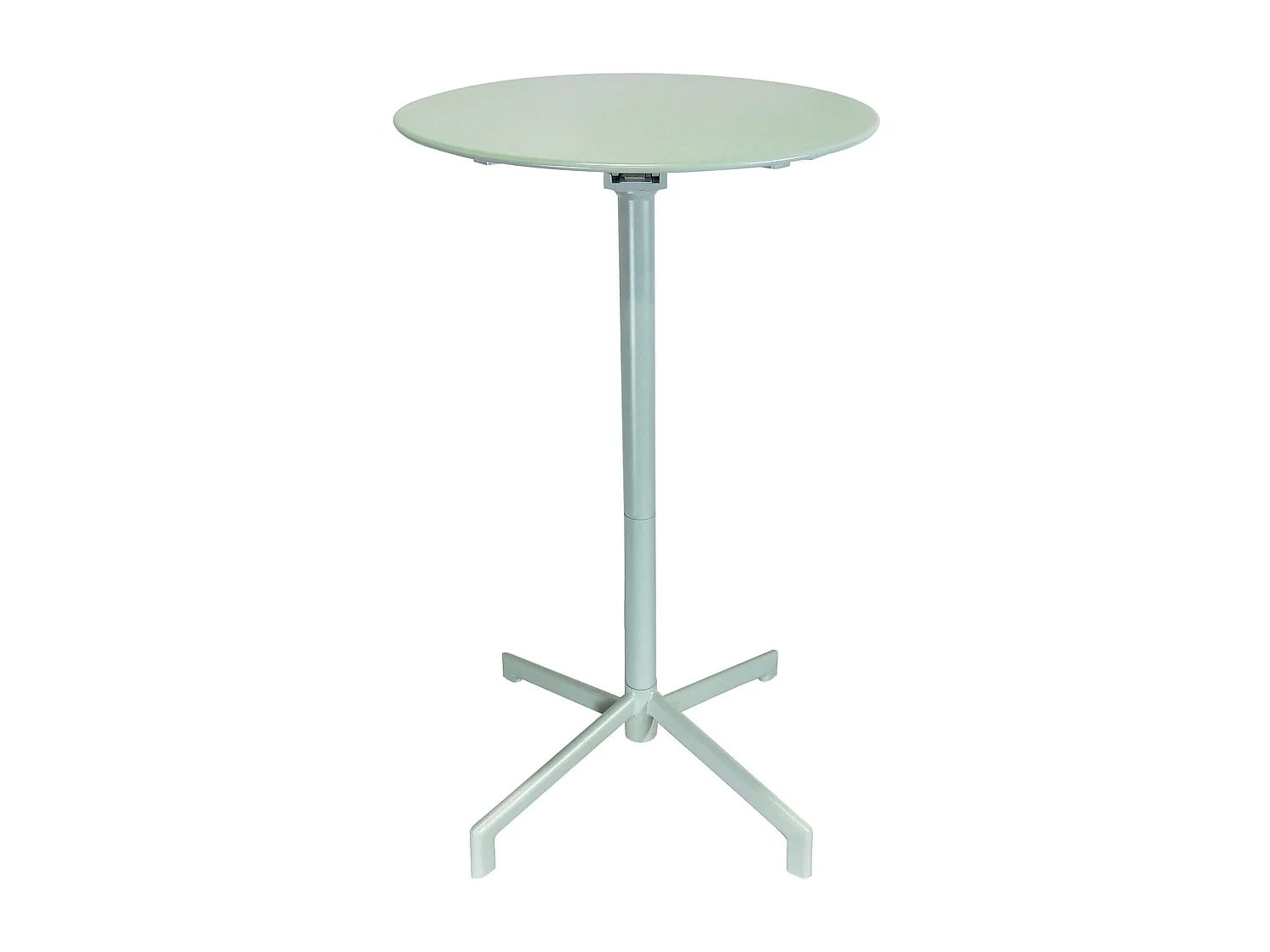 MilaniHome.it - Tavolo In Metallo Per Bar Da Esterno Giardino Con Piano Ribaltabile, Cm diametro 60x74 H Colore verdedi coloreVerde