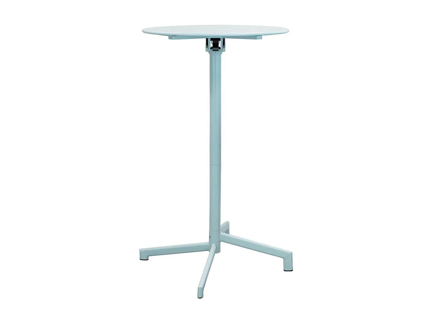 MilaniHome.it - Tavolo In Metallo Per Bar Da Esterno Giardino Con Piano Ribaltabile, Cm diametro 60x74 H Colore verdedi coloreVerde