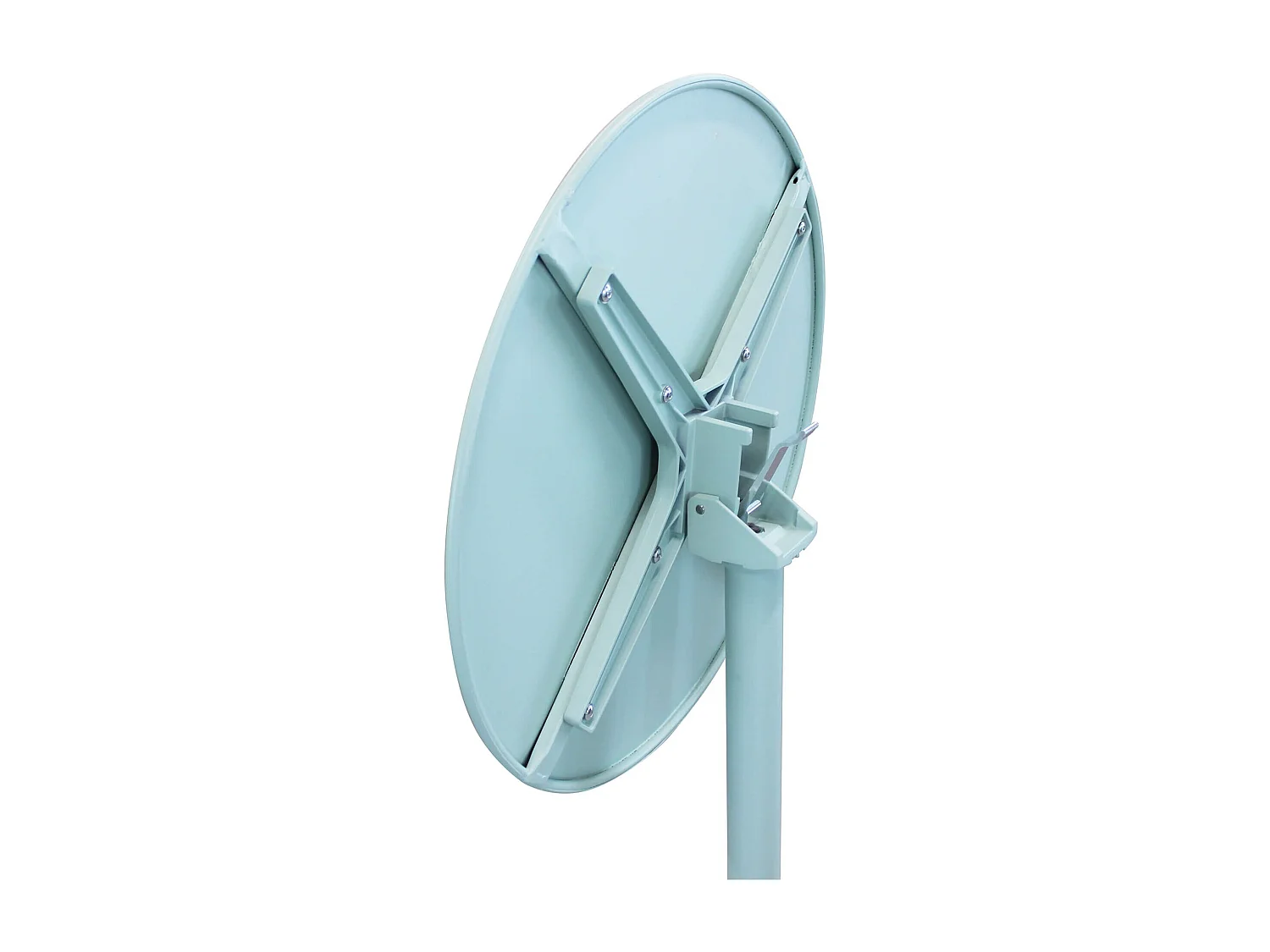 MilaniHome.it - Tavolo In Metallo Per Bar Da Esterno Giardino Con Piano Ribaltabile, Cm diametro 60x74 H Colore verdedi coloreVerde