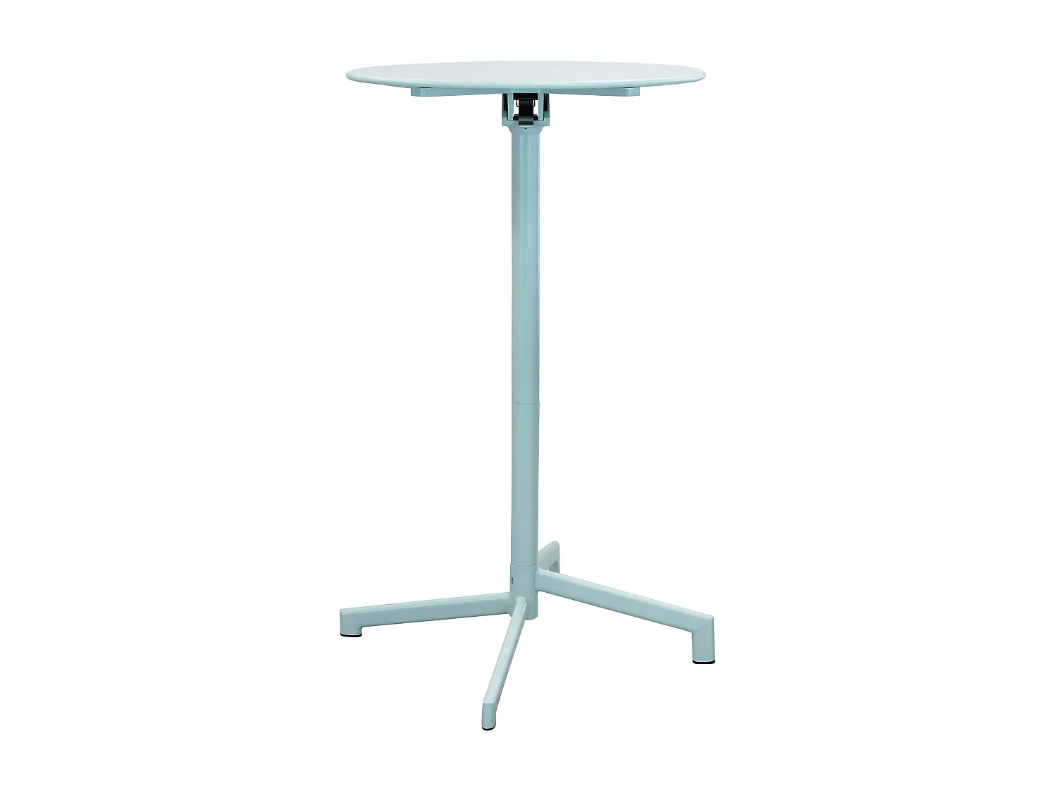 MilaniHome.it - Tavolo In Metallo Per Bar Da Esterno Giardino Con Piano Ribaltabile, Cm diametro 60x74 H Colore verdedi coloreVerde