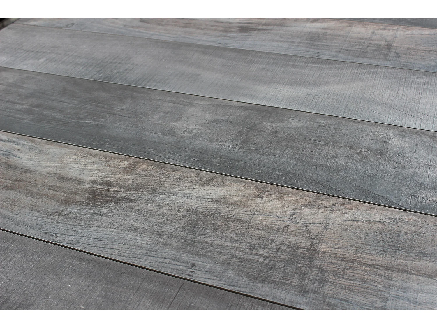 MilaniHome.it - Tavolo da giardino allungabile in alluminio e ceramica da esterno con piano in gres ad alta resistenza m 200/260x100di coloreAntracite