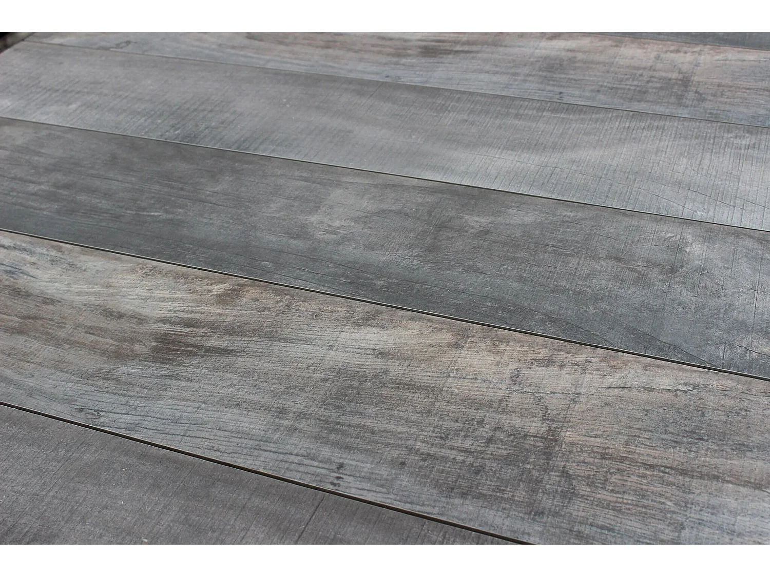 MilaniHome.it - Tavolo da giardino allungabile in alluminio e ceramica da esterno con piano in gres ad alta resistenza m 200/260x100di coloreAntracite