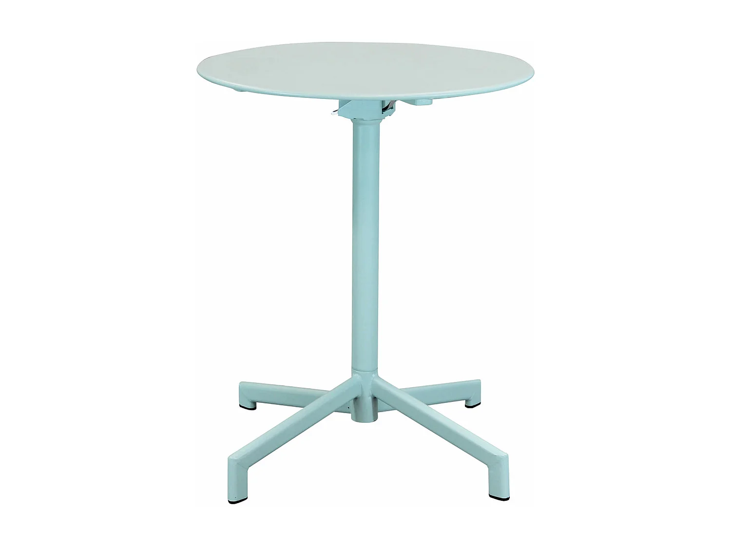 MilaniHome.it - tavolo da giardino in metallo diametro 60 di design moderno industrial cm diametro 60 x 74 hdi coloreVerde Menta