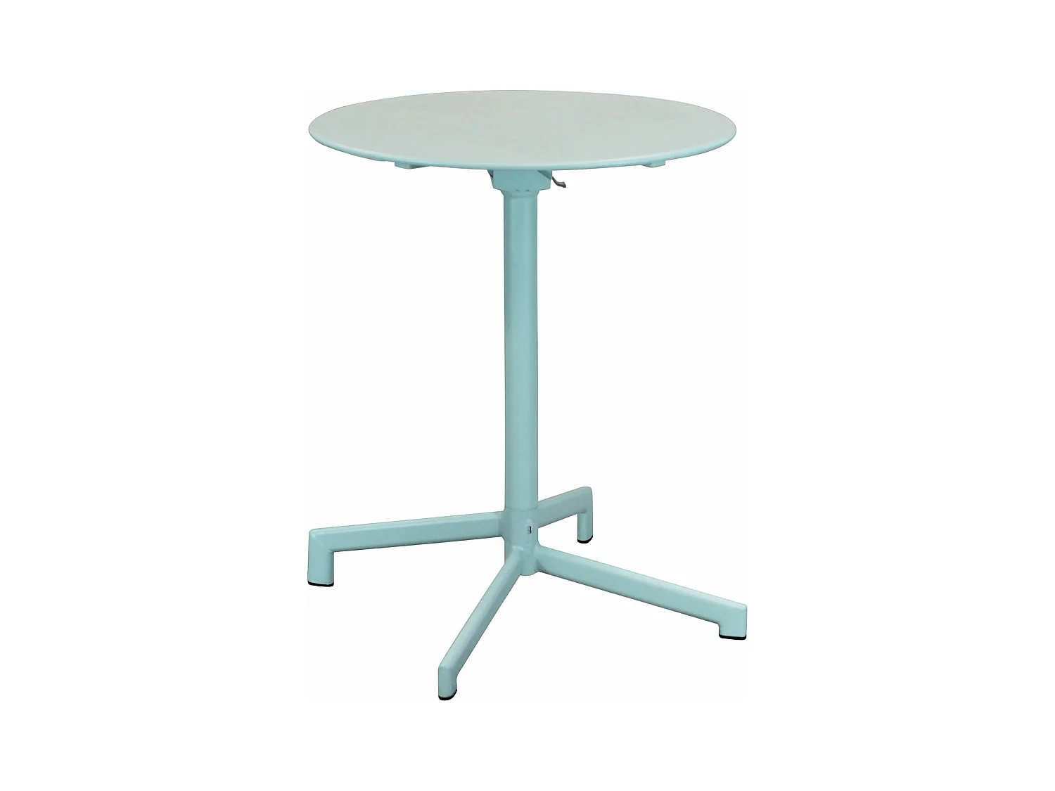 MilaniHome.it - tavolo da giardino in metallo diametro 60 di design moderno industrial cm diametro 60 x 74 hdi coloreVerde Menta