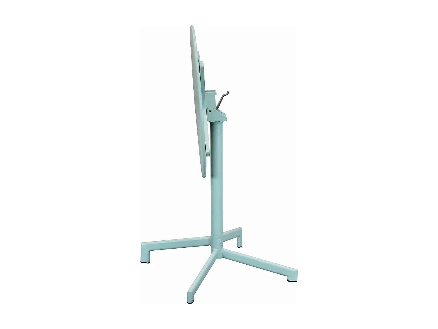 MilaniHome.it - tavolo da giardino in metallo diametro 60 di design moderno industrial cm diametro 60 x 74 hdi coloreVerde Menta