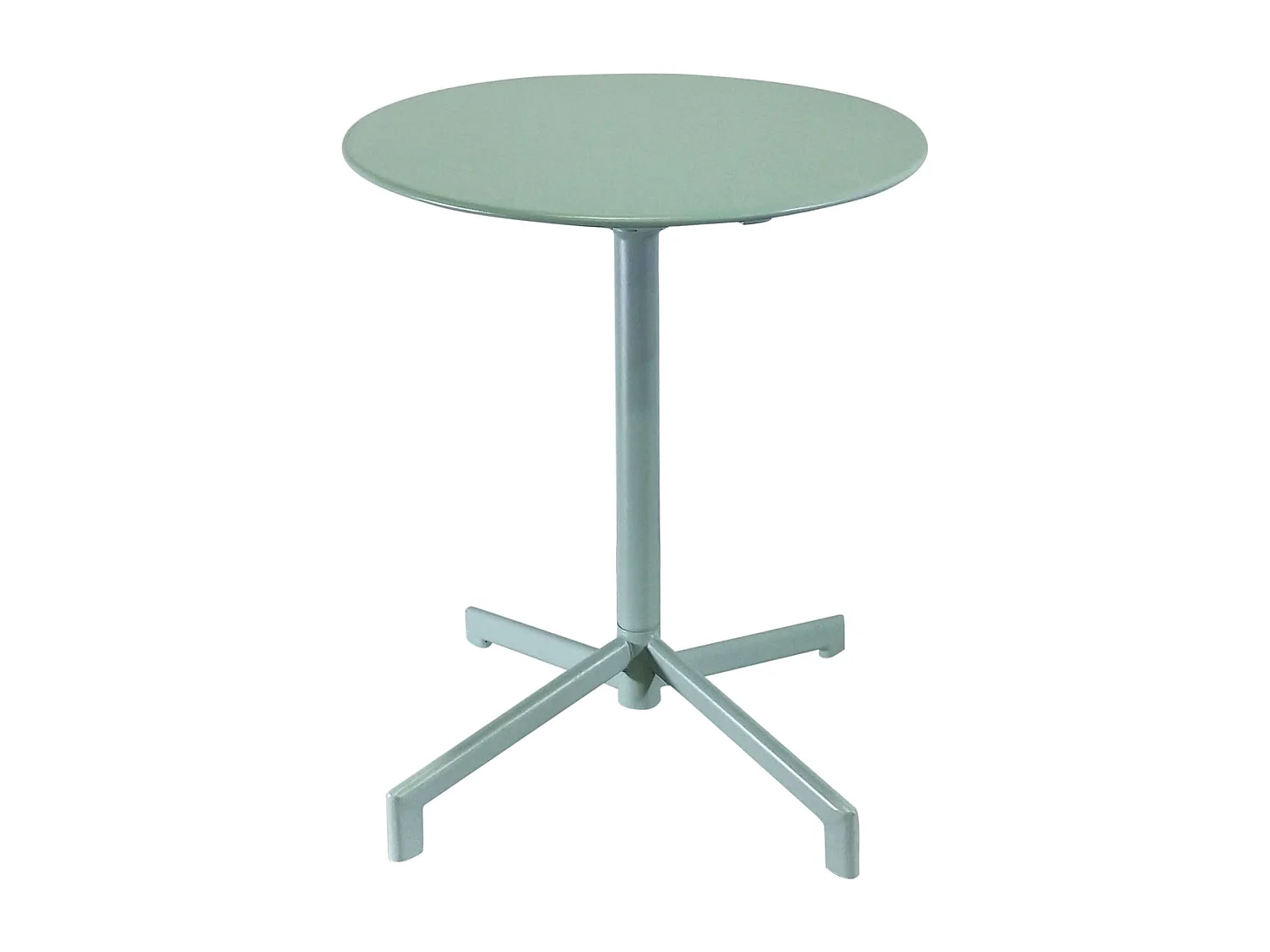 MilaniHome.it - tavolo da giardino in metallo diametro 60 di design moderno industrial cm diametro 60 x 74 hdi coloreVerde Menta