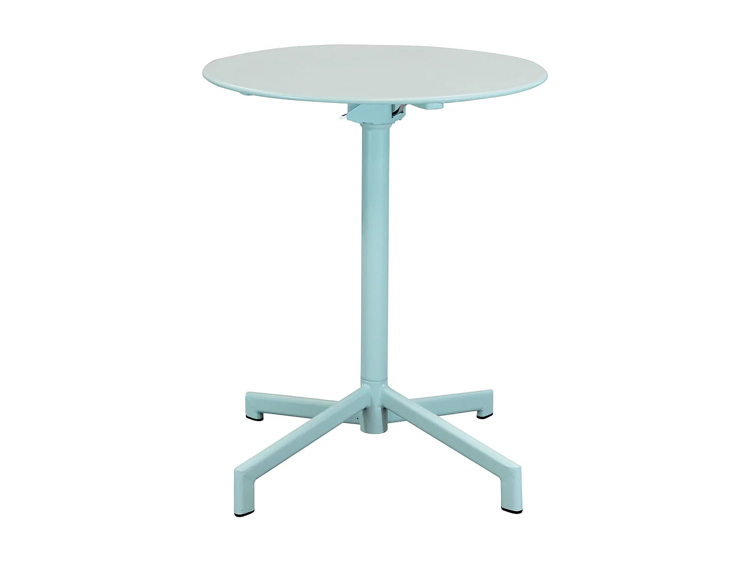 MilaniHome.it - tavolo da giardino in metallo diametro 60 di design moderno industrial cm diametro 60 x 74 hdi coloreVerde Menta