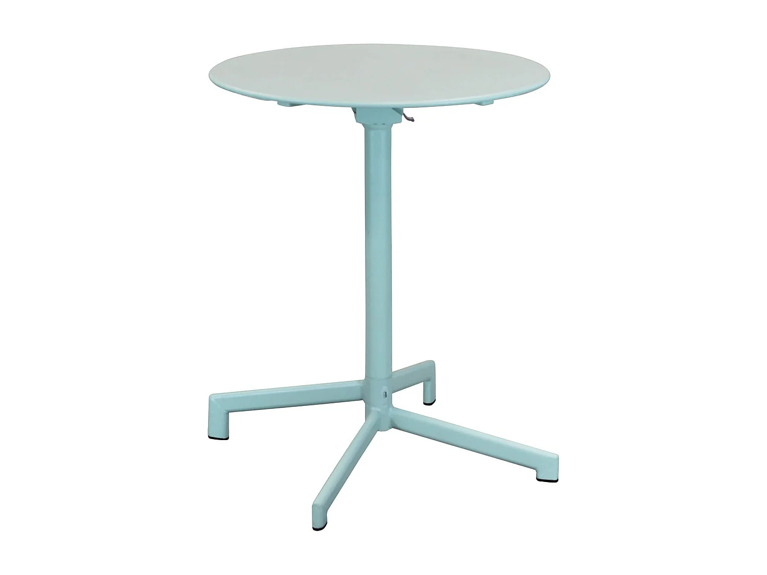 MilaniHome.it - tavolo da giardino in metallo diametro 60 di design moderno industrial cm diametro 60 x 74 hdi coloreVerde Menta