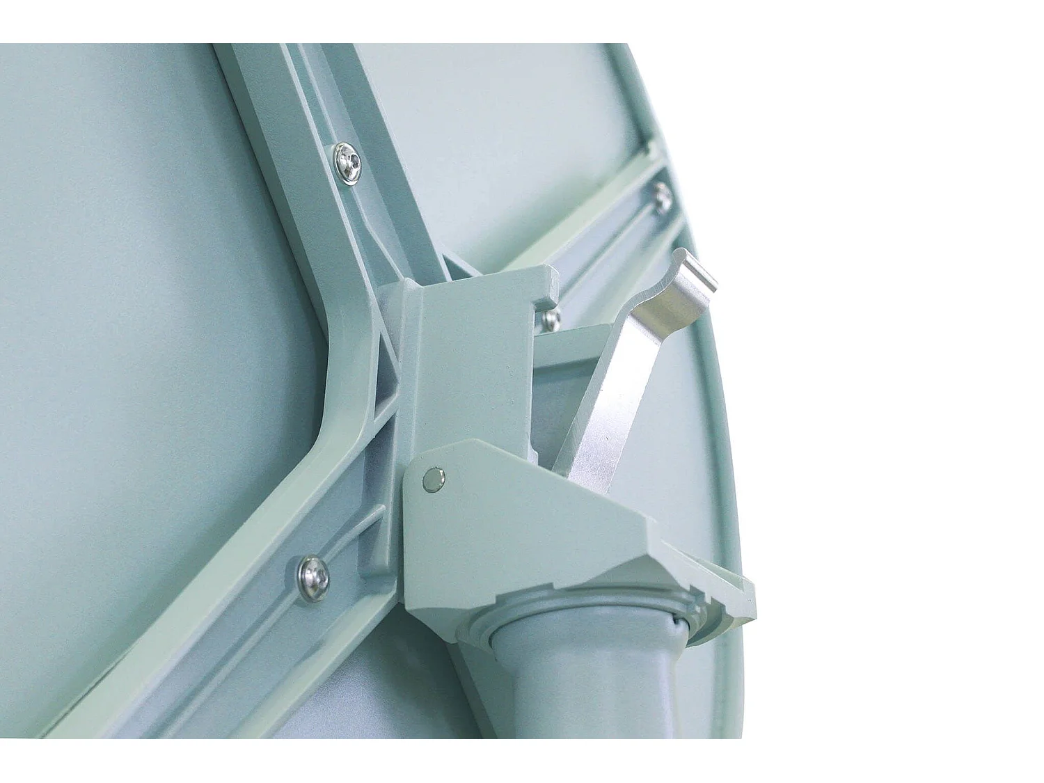 MilaniHome.it - tavolo da giardino in metallo diametro 60 di design moderno industrial cm diametro 60 x 74 hdi coloreVerde Menta